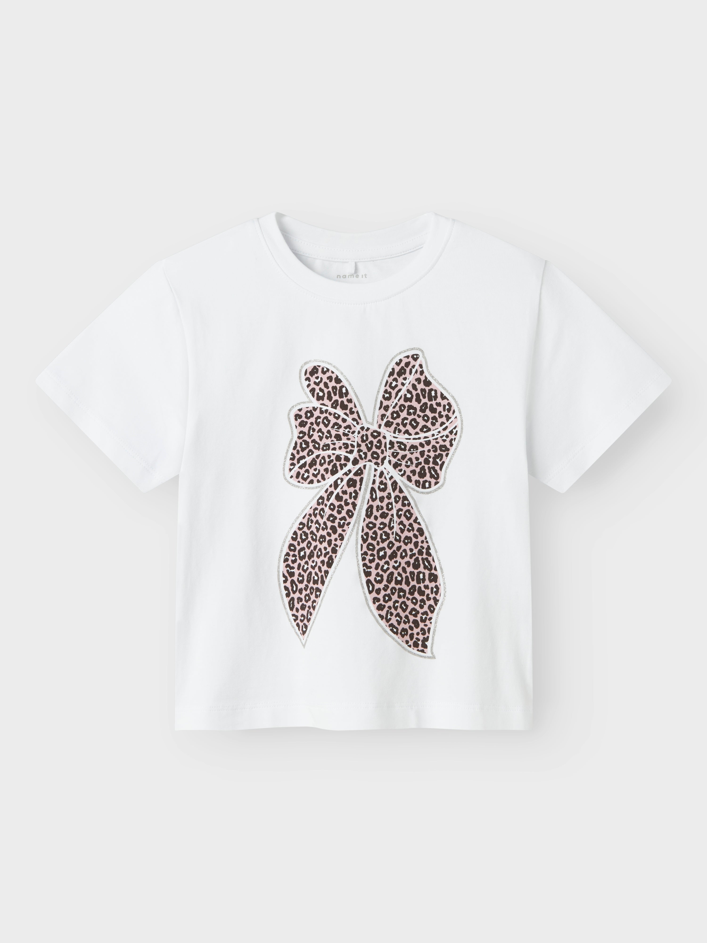 Camiseta Lazo Animal Print Blanca