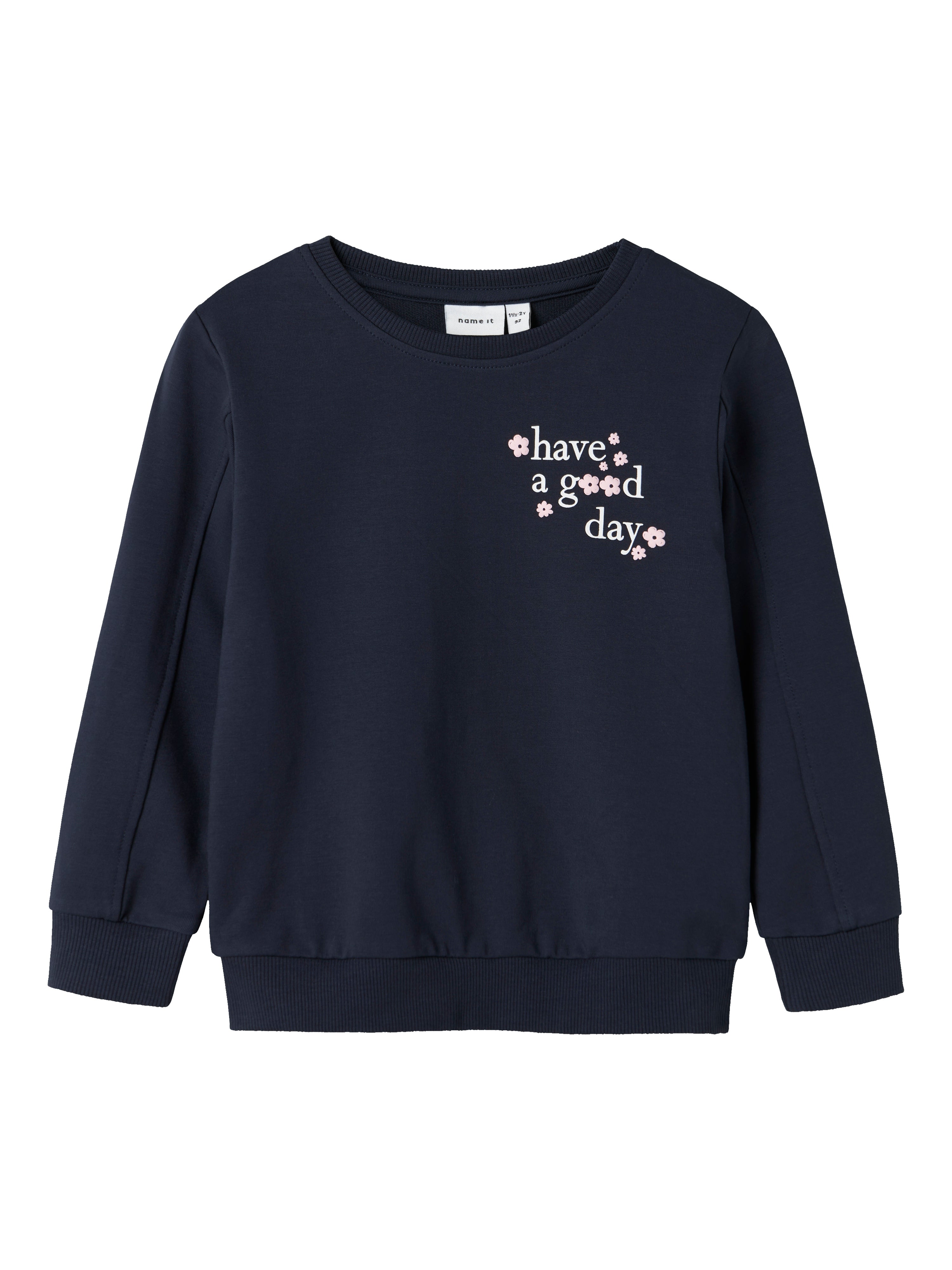 Sudadera Good Day Marino Mini