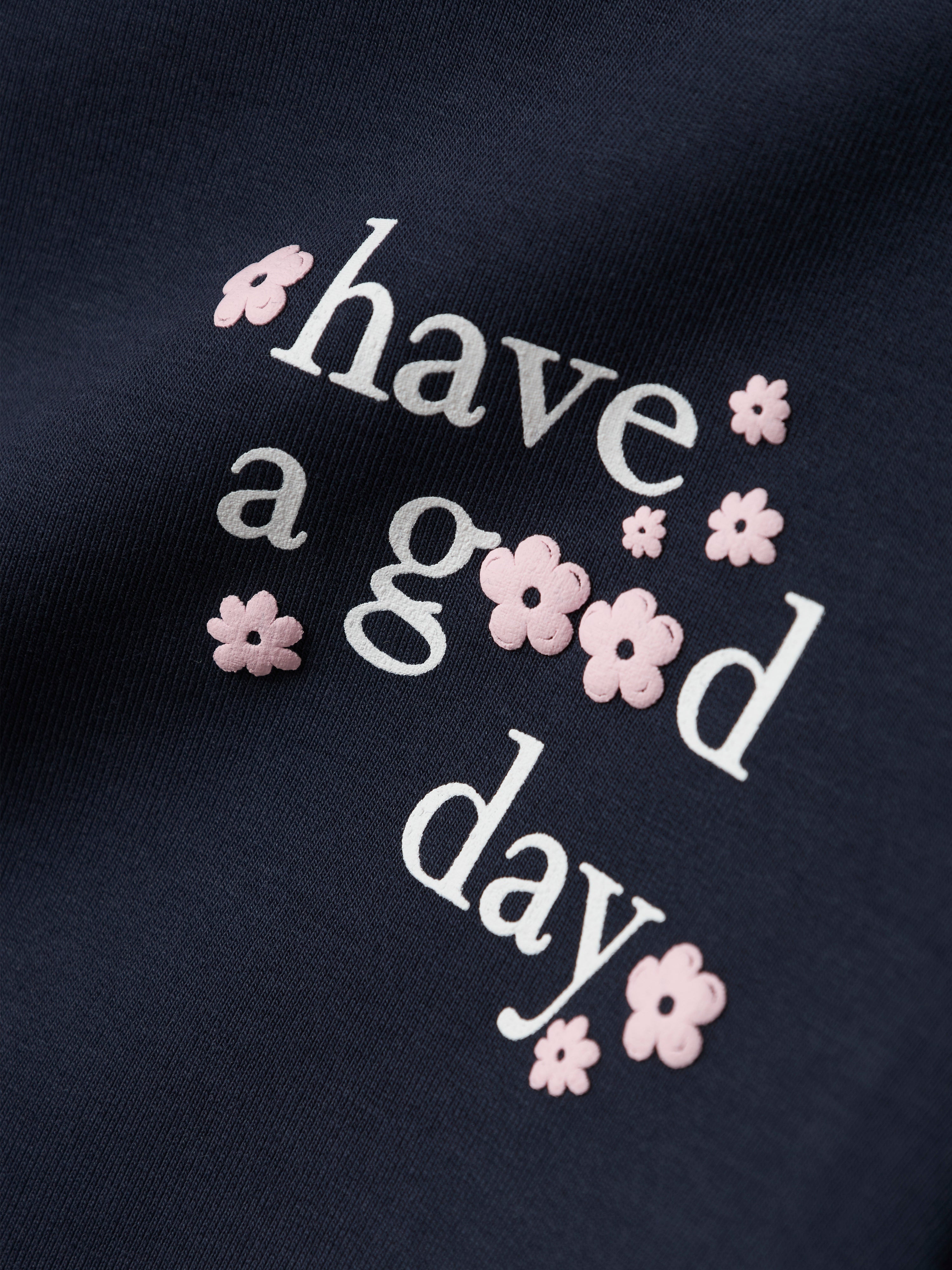 Sudadera Good Day Marino Mini