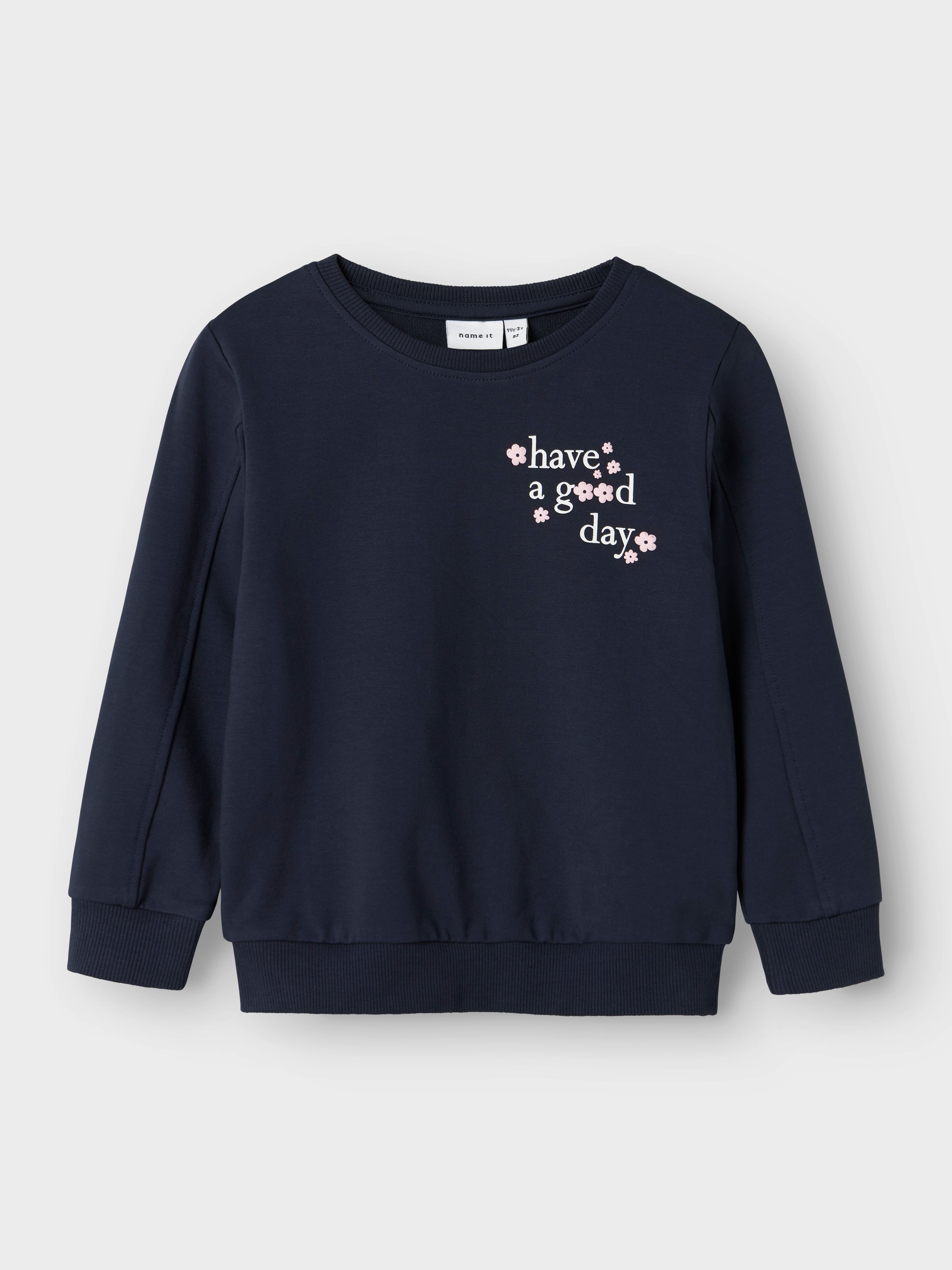 Sudadera Good Day Marino Mini