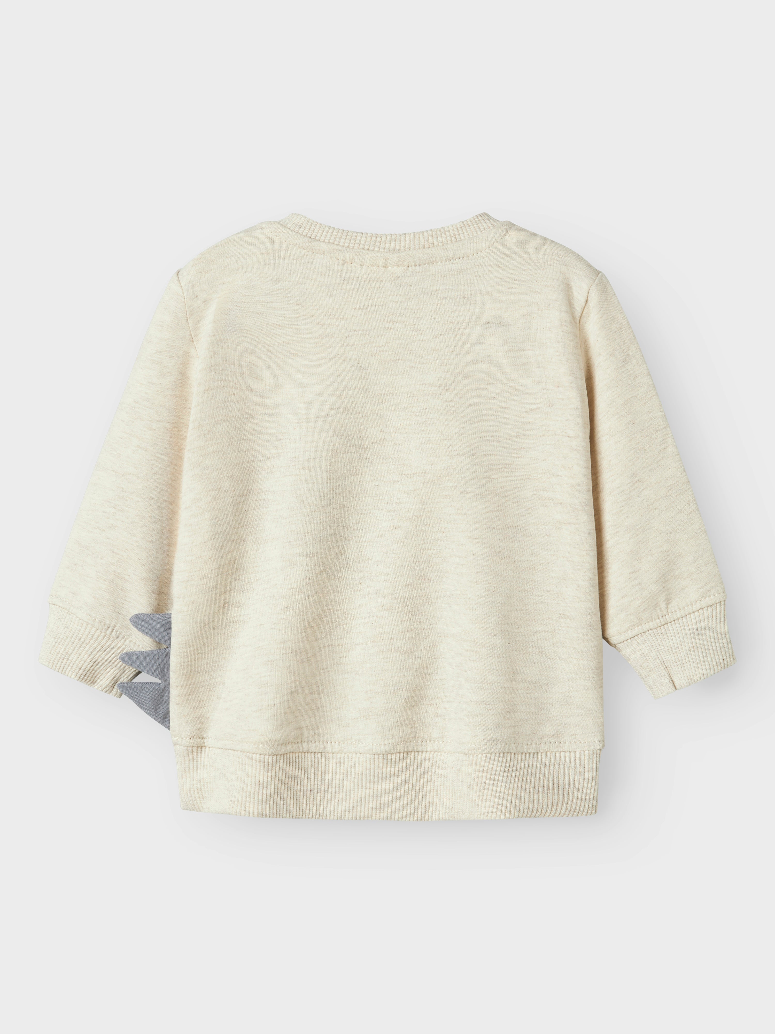 Sudadera Dino Beige Bebé