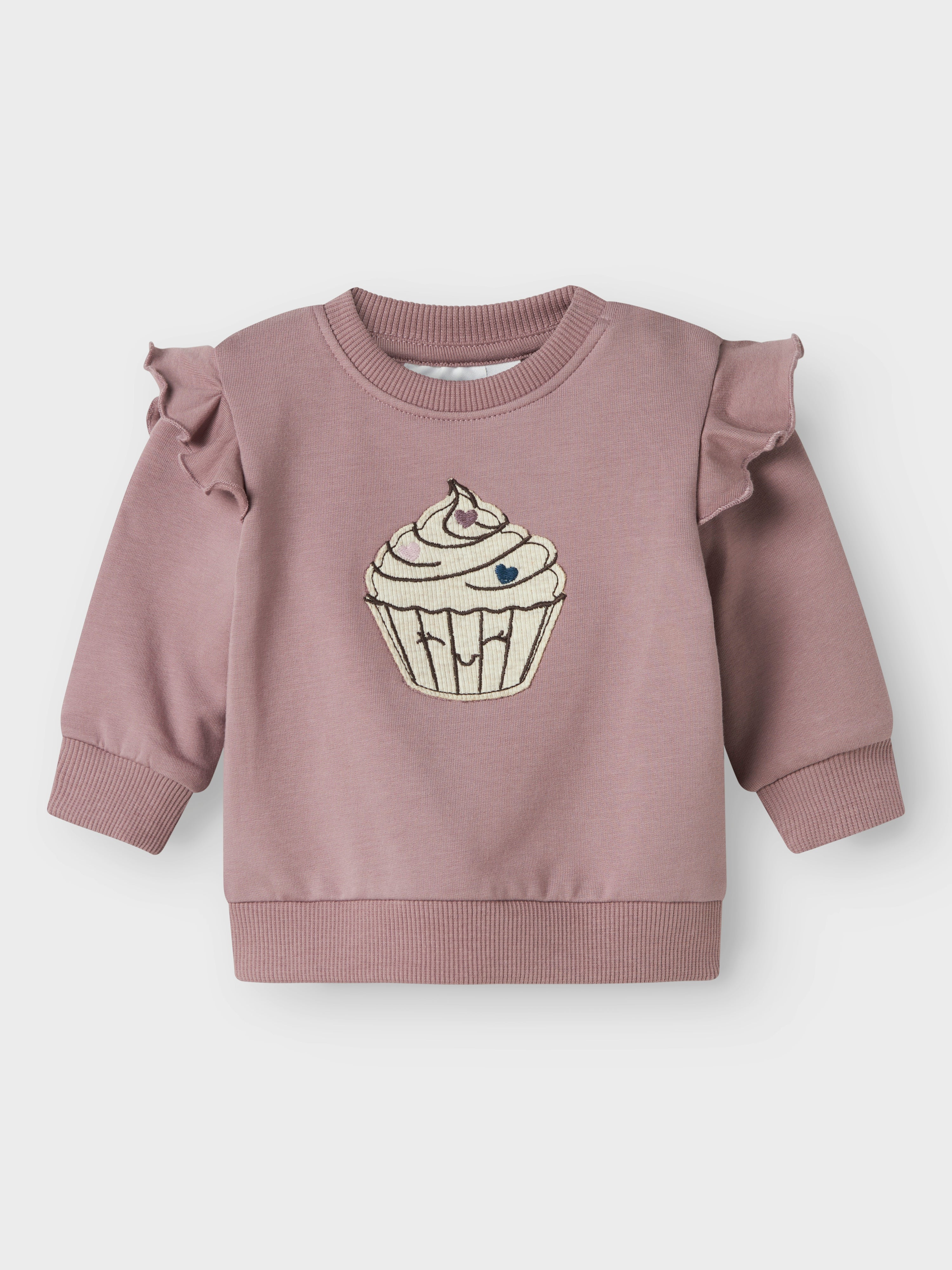 Sudadera Cupcake Lila Bebé