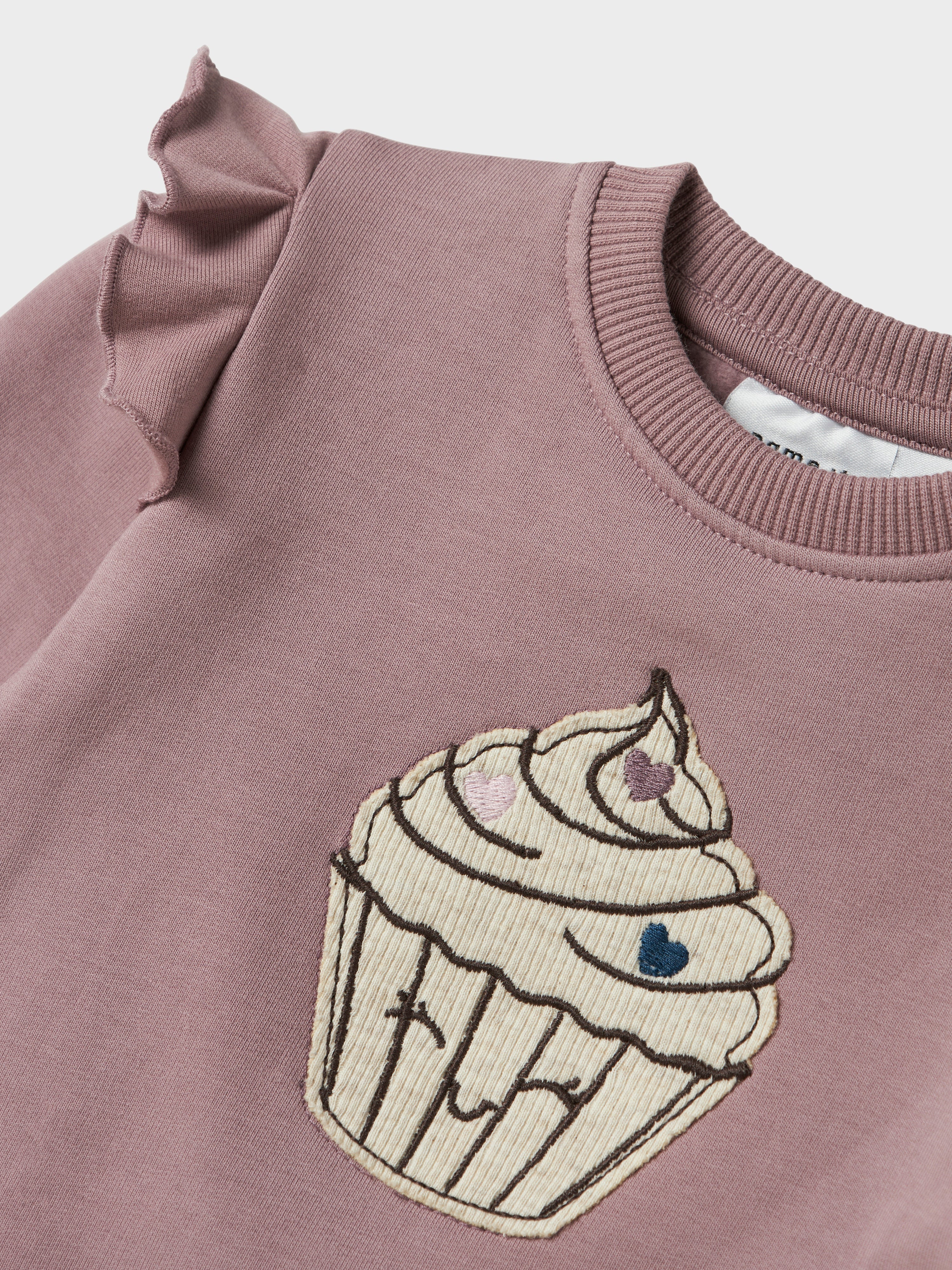 Sudadera Cupcake Lila Bebé