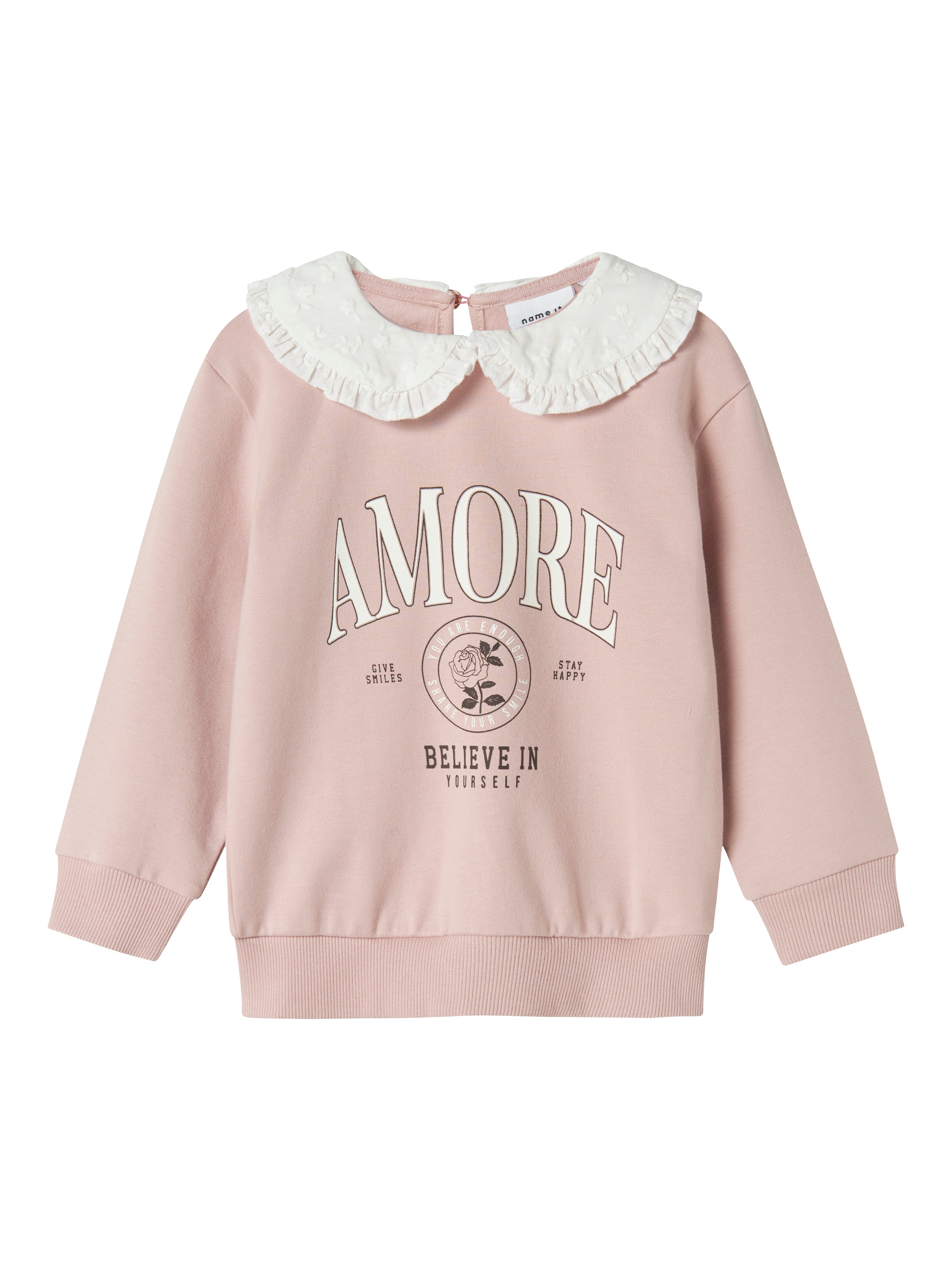 Sudadera Amore Lila Mini