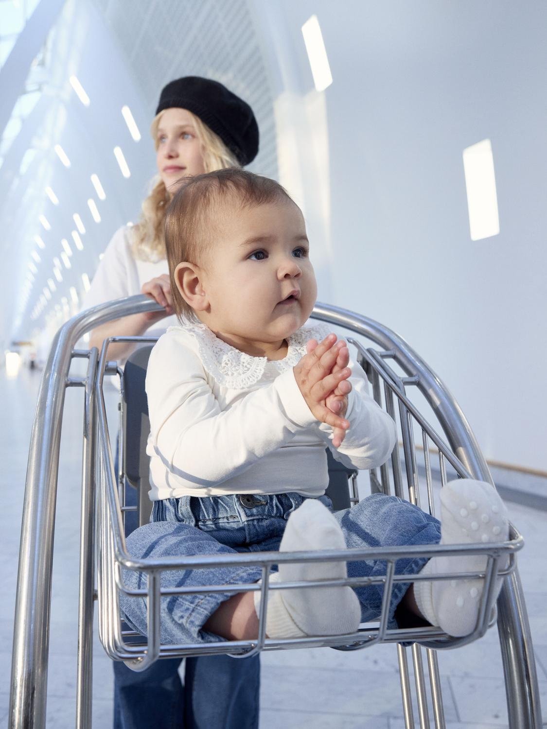 Body Básico Crochet Bebé Blanco