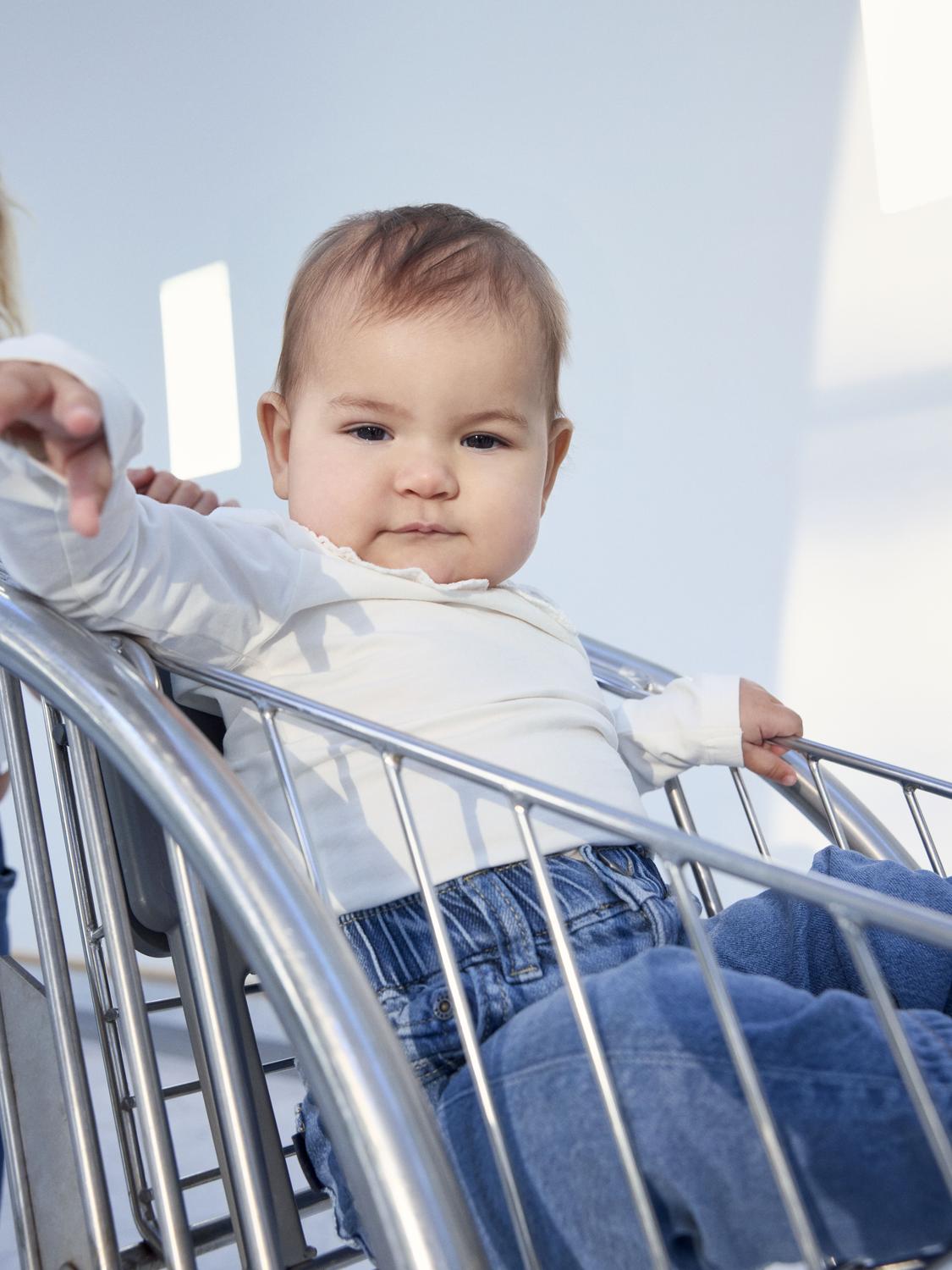 Body Básico Crochet Bebé Blanco