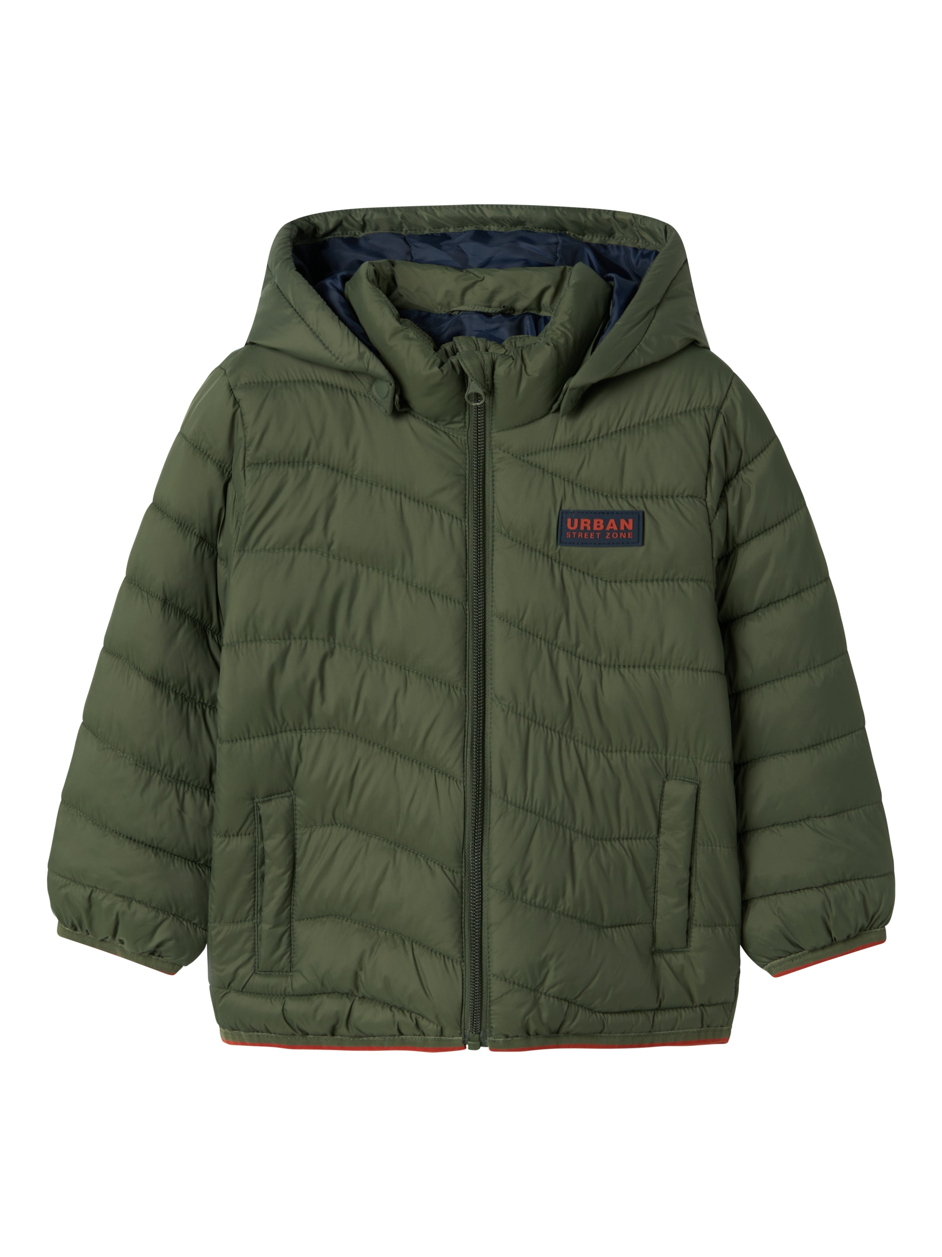 Chaqueta Acolchada Verde Junior