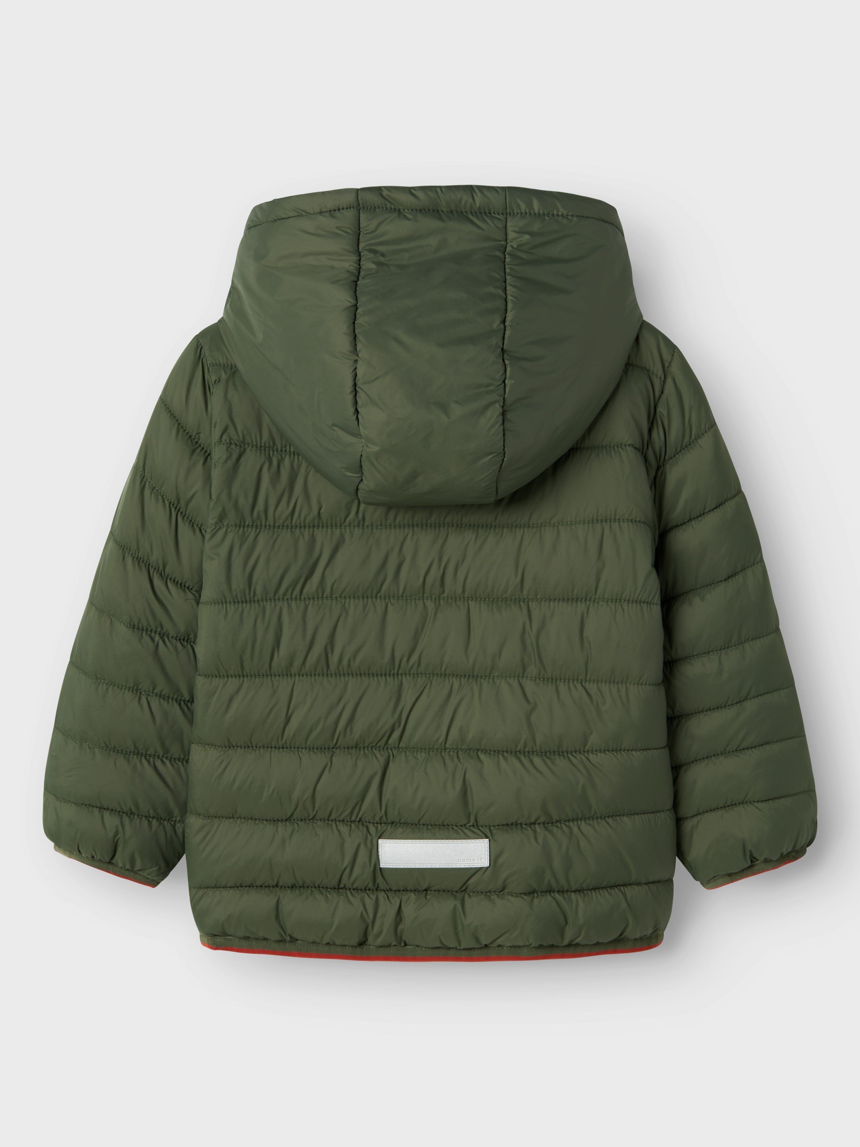 Chaqueta Acolchada Verde Junior