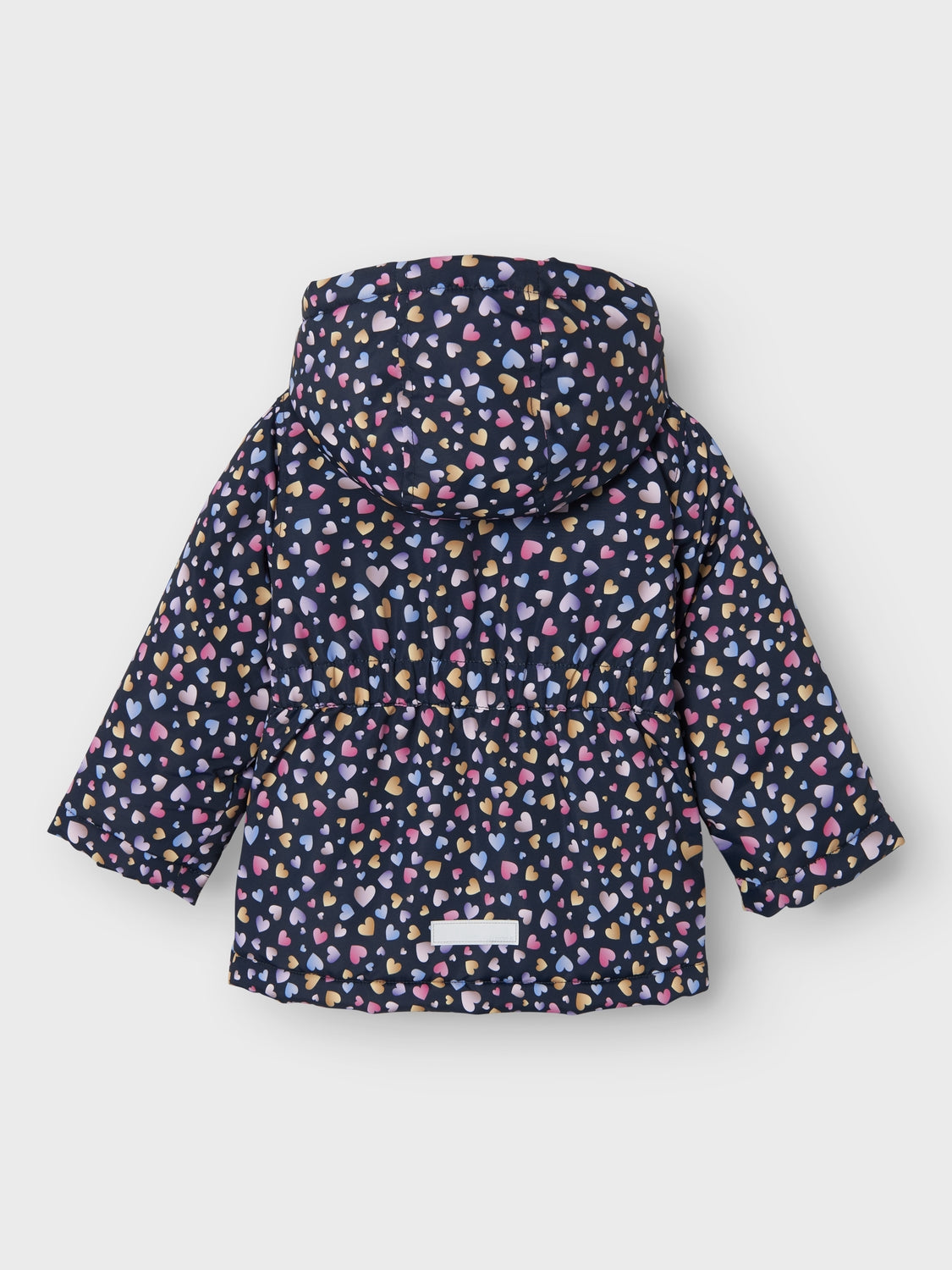 Chaqueta Plumas Corazones Marino