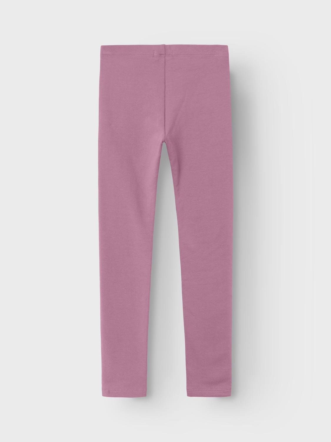 Legging Básico Rosa Mini
