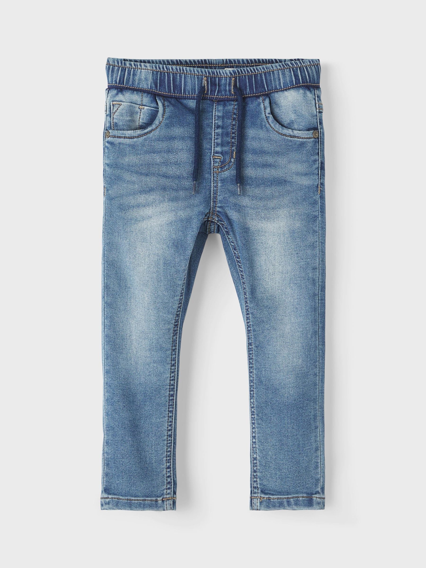Jeans Elástico Junior Medium Blue