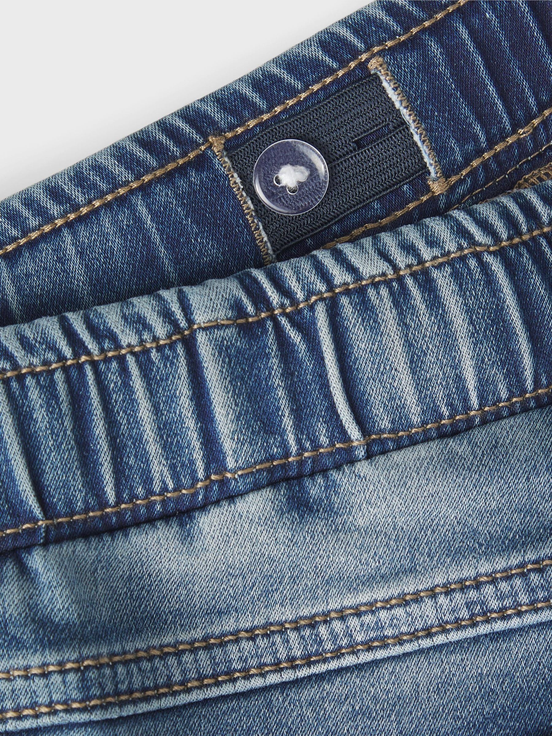 Jeans Elástico Junior Medium Blue