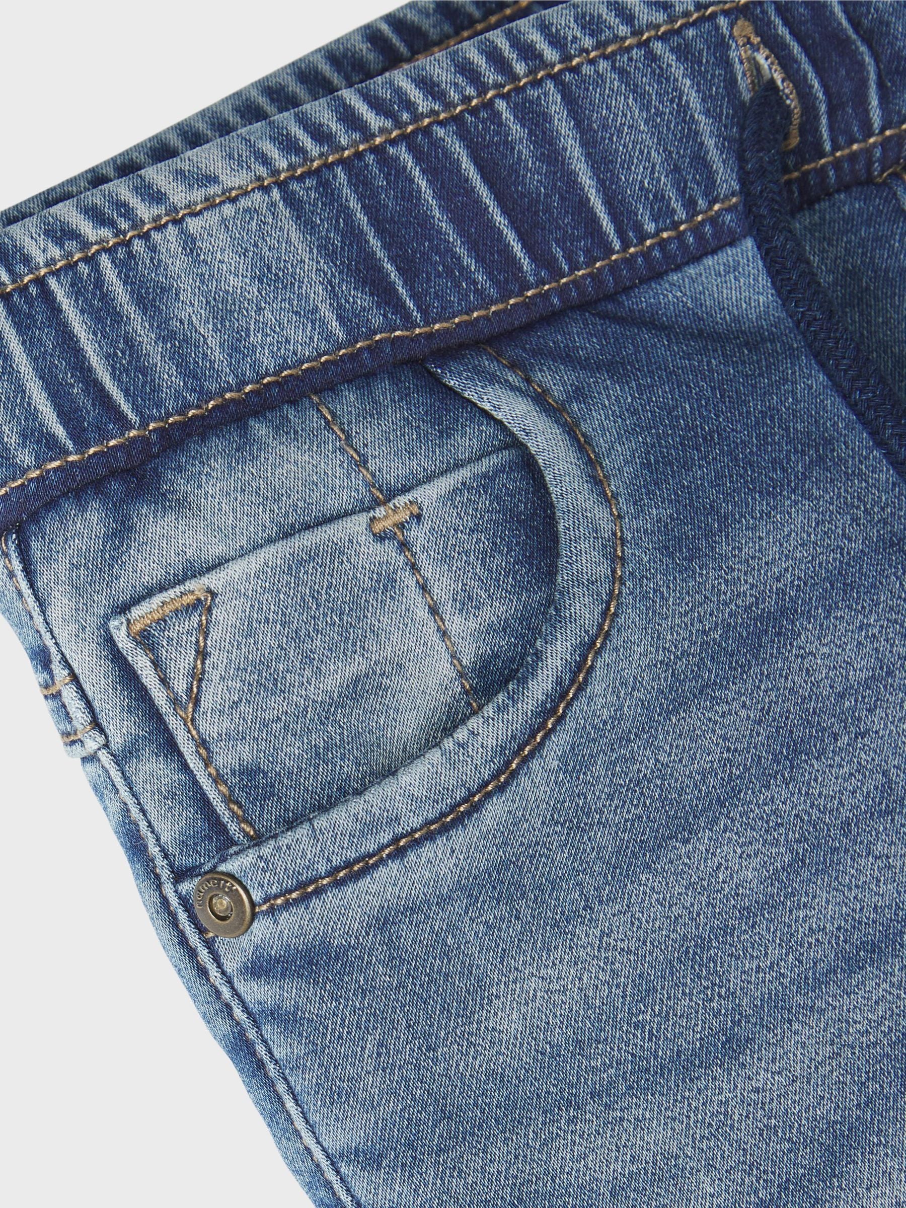 Jeans Elástico Junior Medium Blue