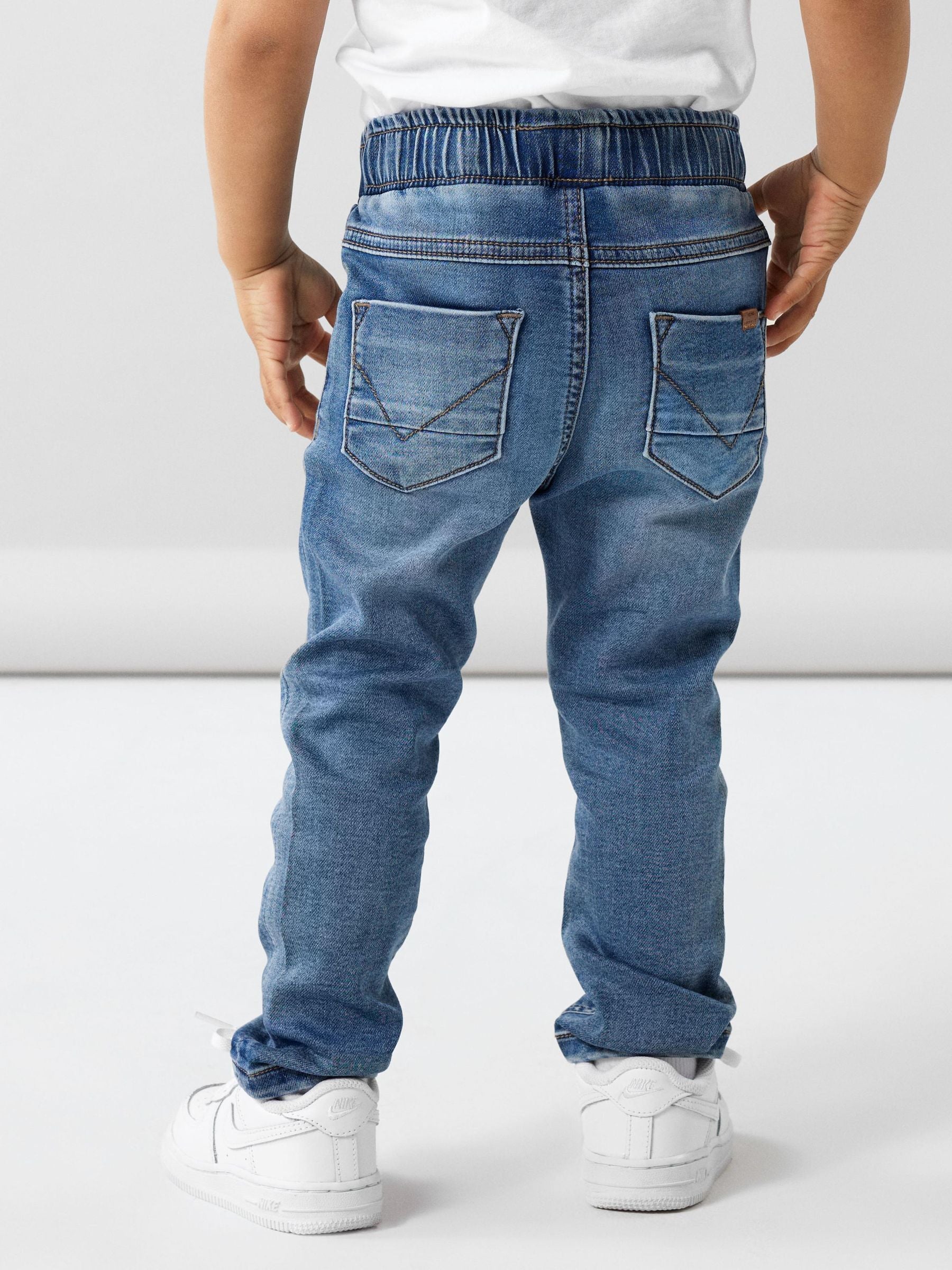 Jeans Elástico Junior Medium Blue