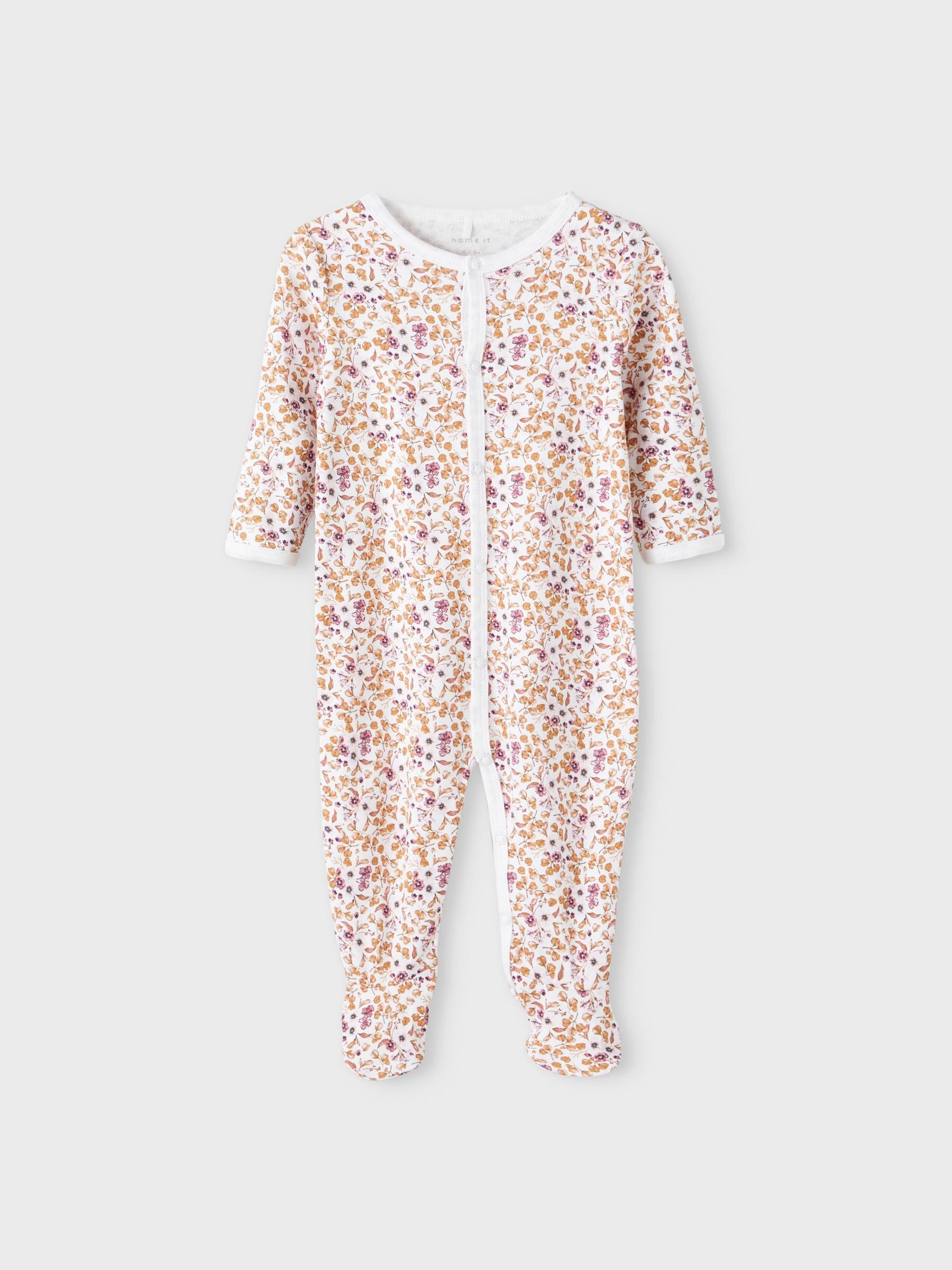 Pack2 Pijama Floral Bebé