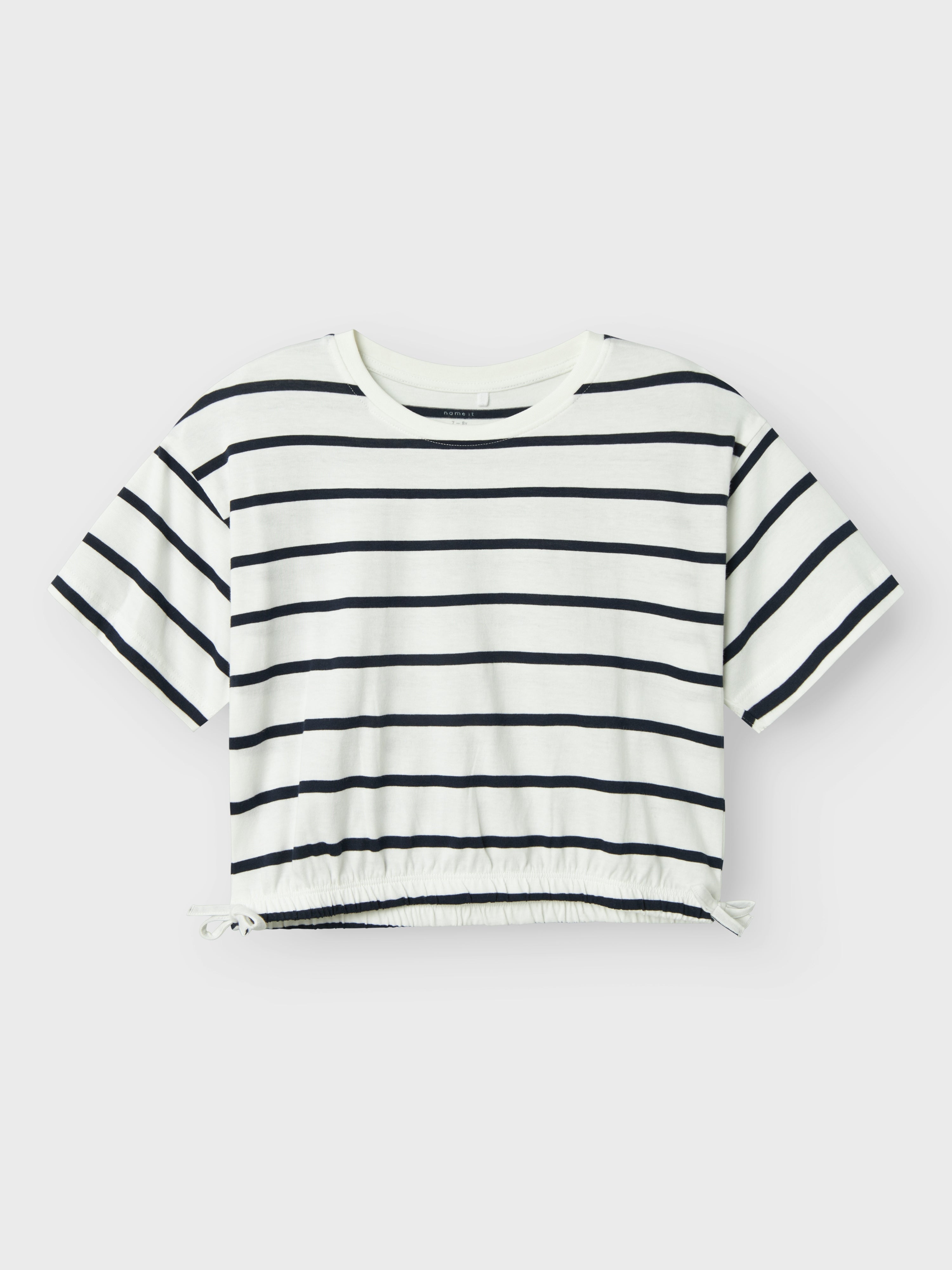 Camiseta Crop Rayas Kid