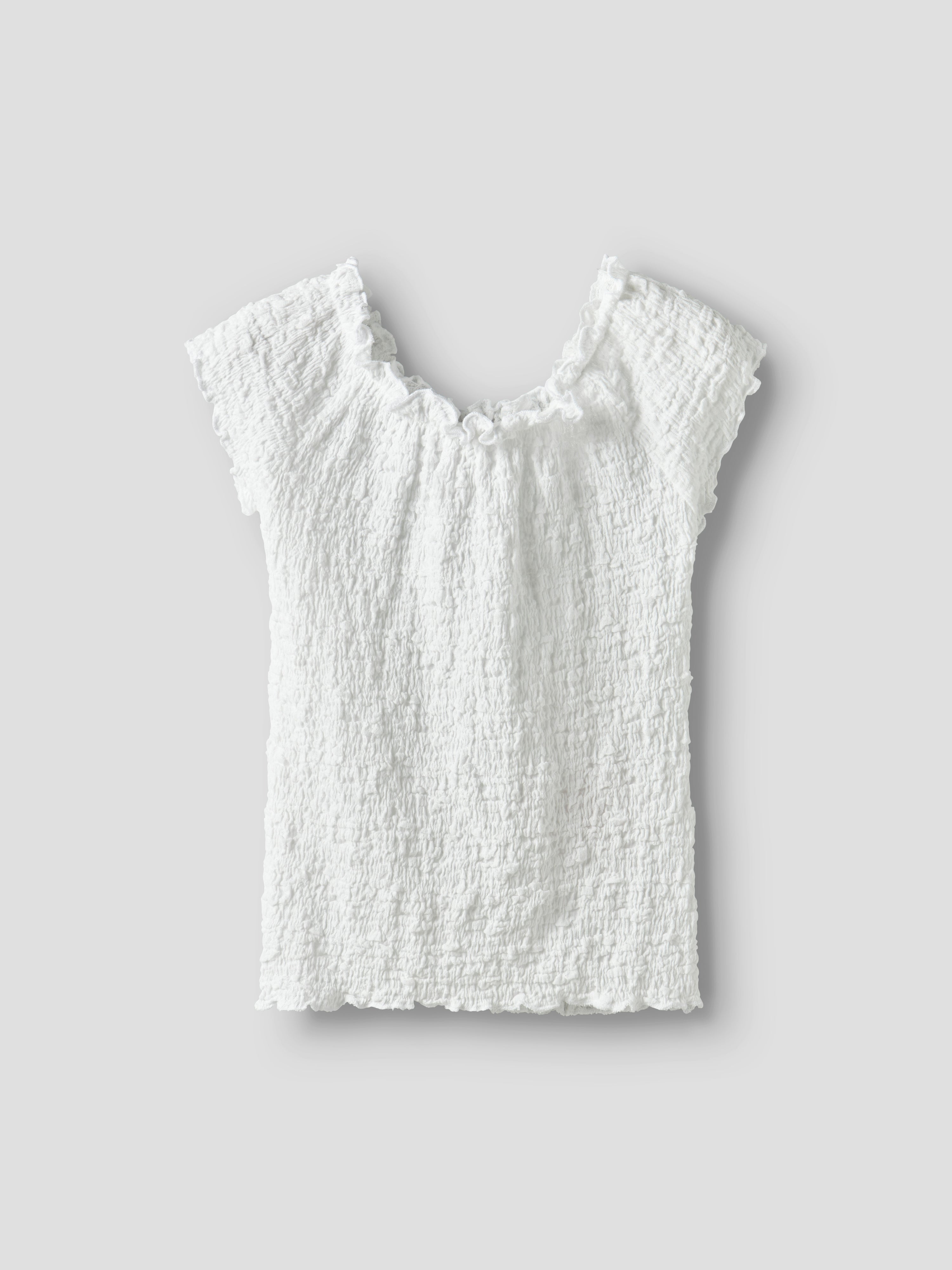 Top Nido De Abeja Blanco Kid