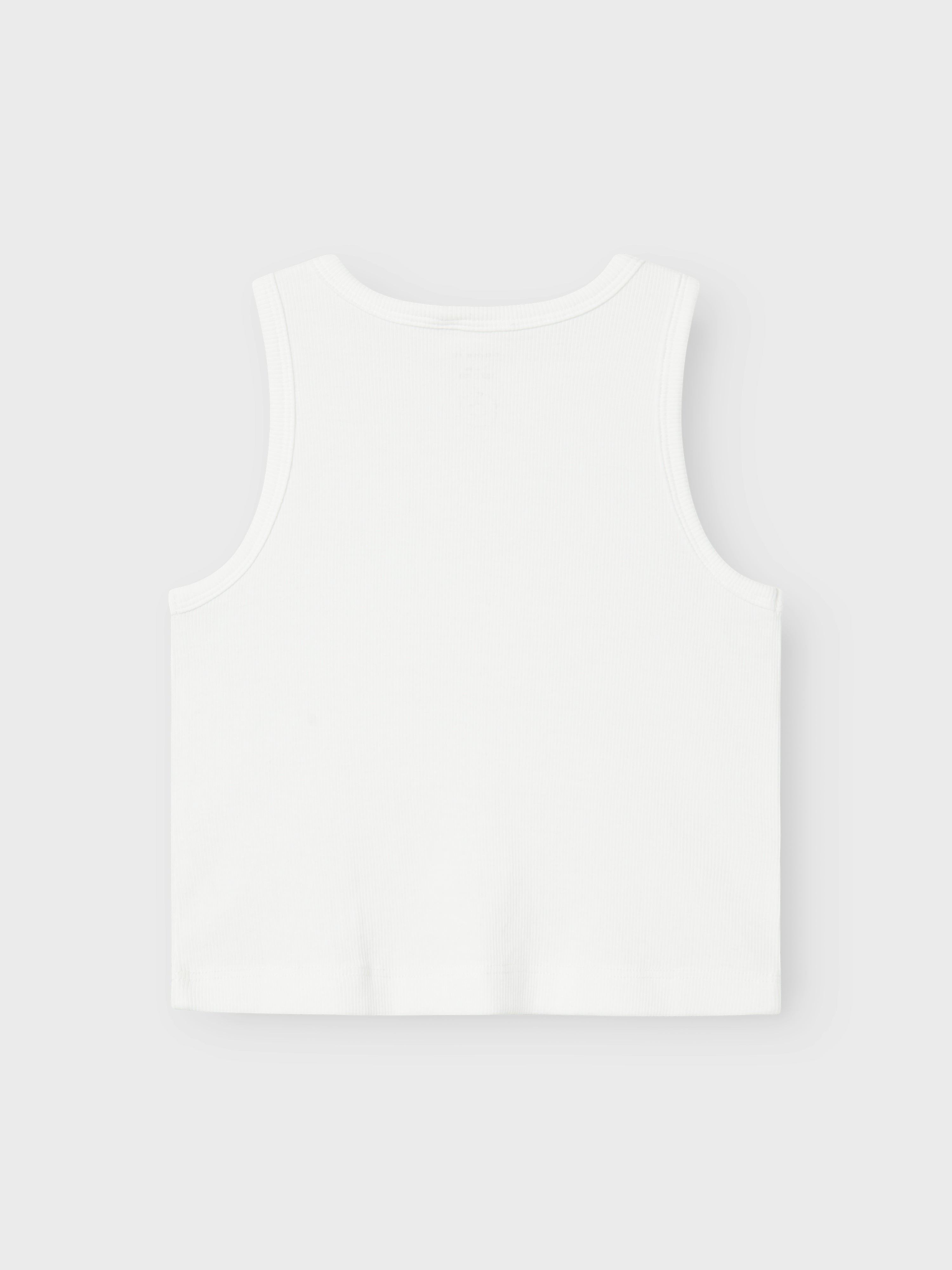 Top Canalé Blanco Kid