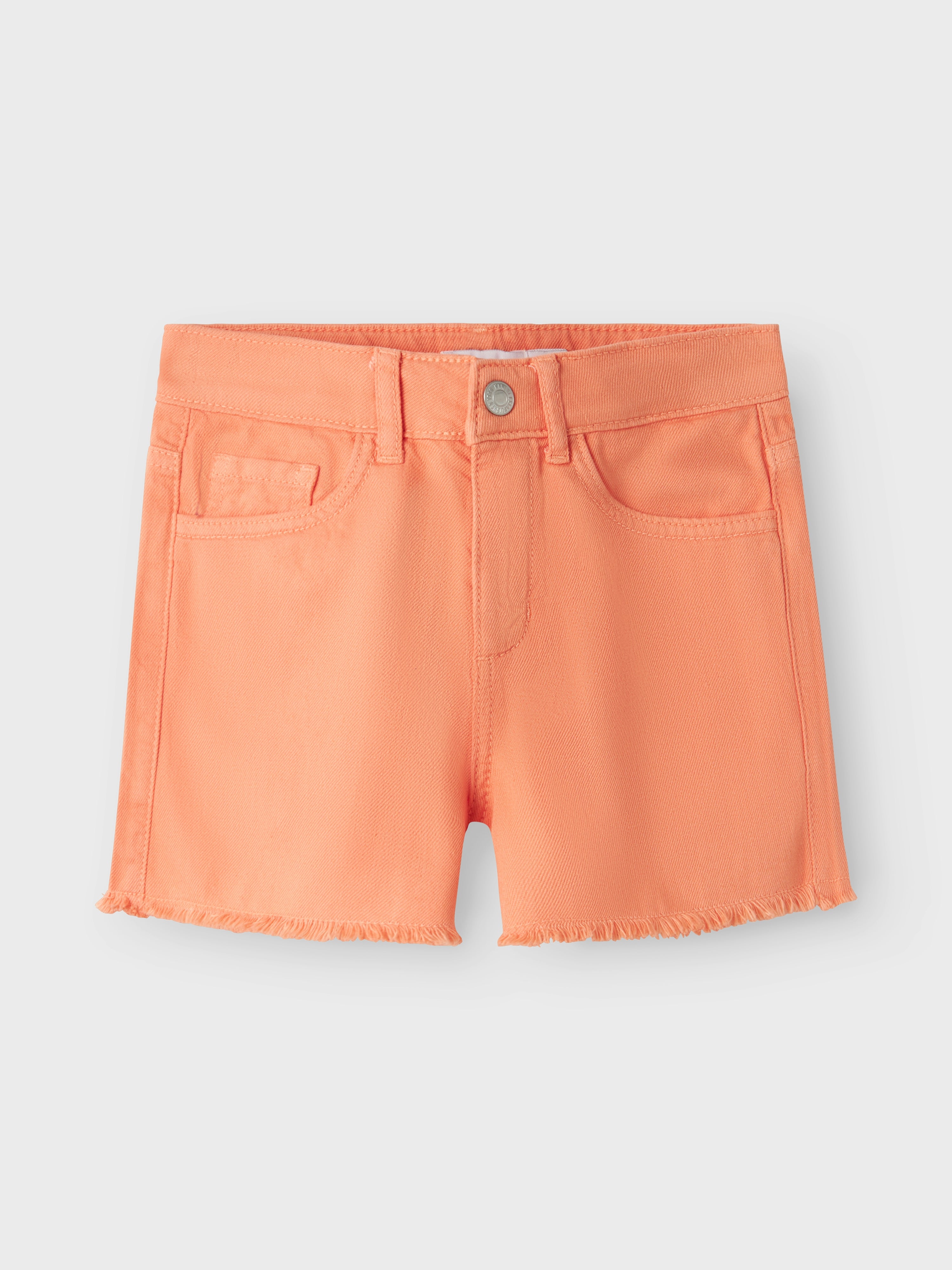 Short Vaquero Deshilachado Salmon Mini
