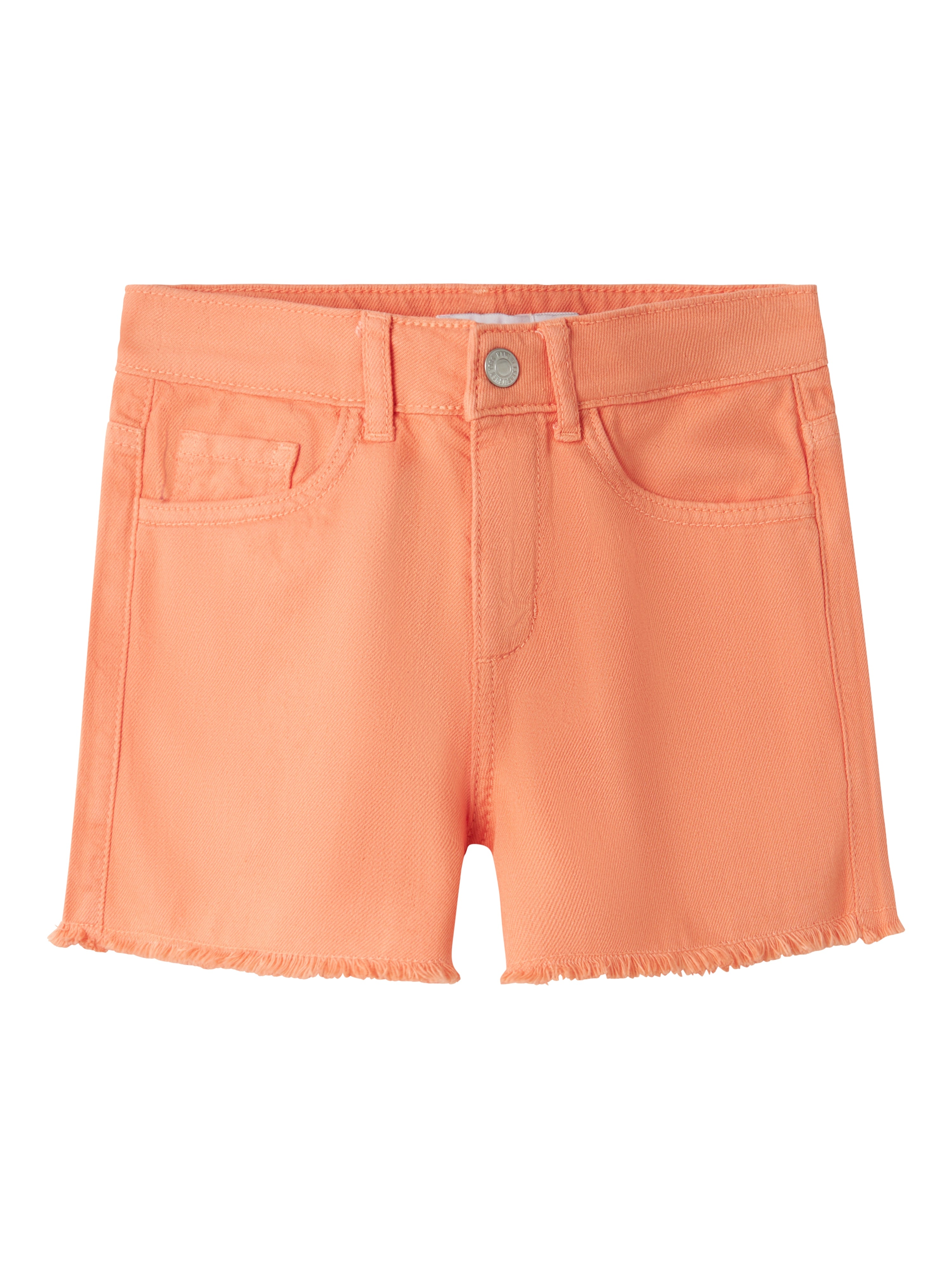 Short Vaquero Deshilachado Salmon Mini