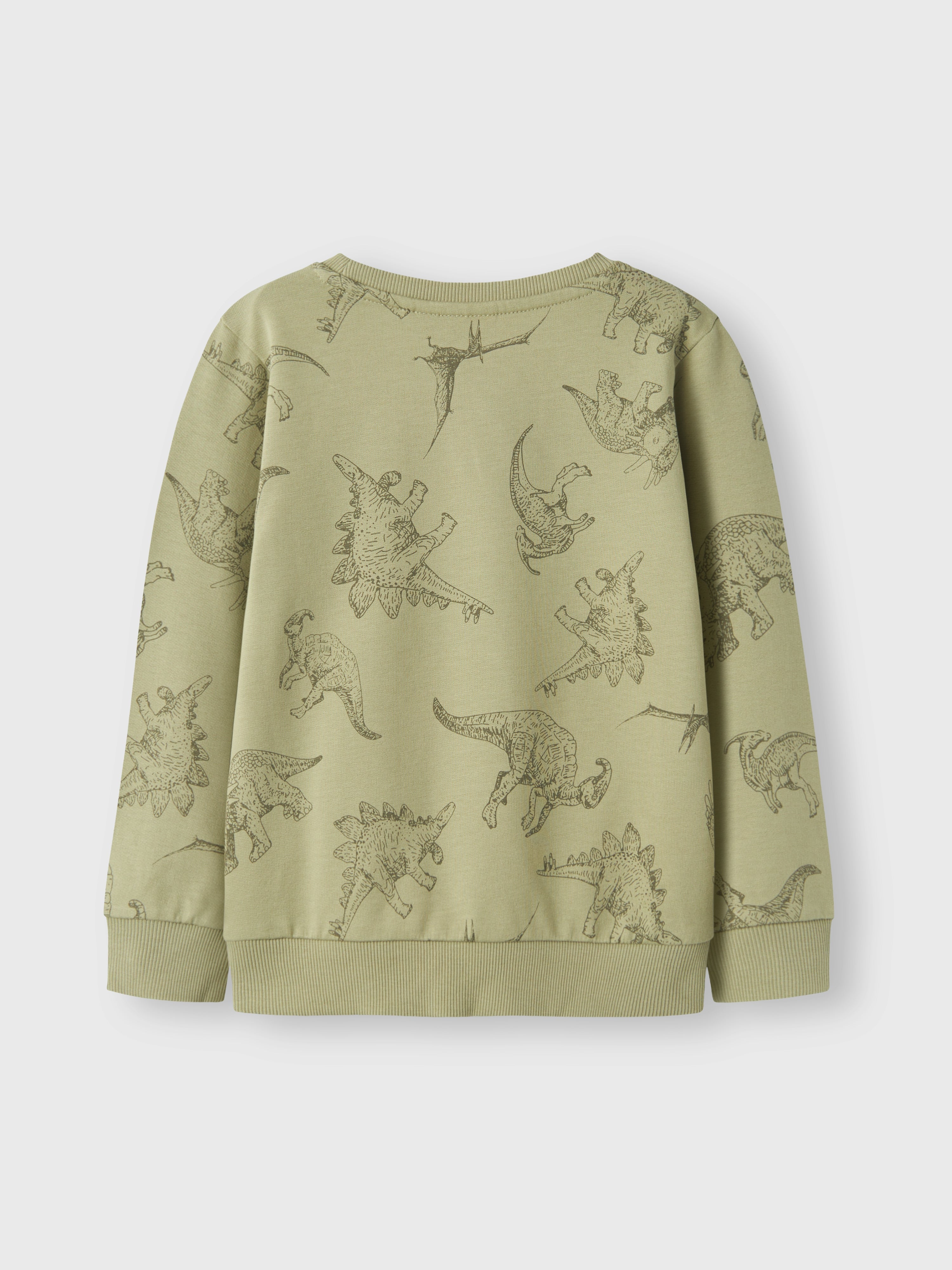 Sudadera Dino Verde Mini