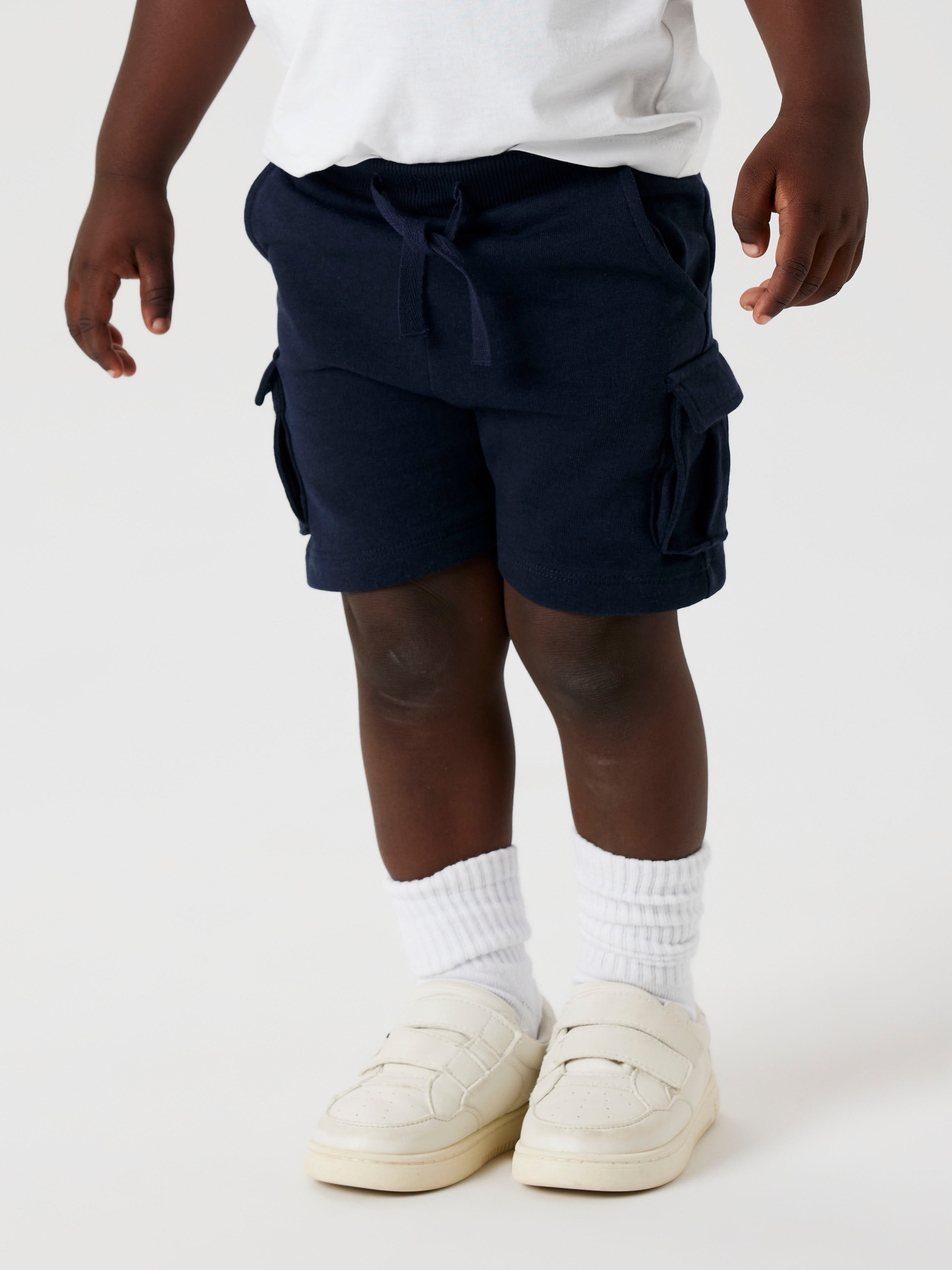 Short Cargo Chándal Marino Mini