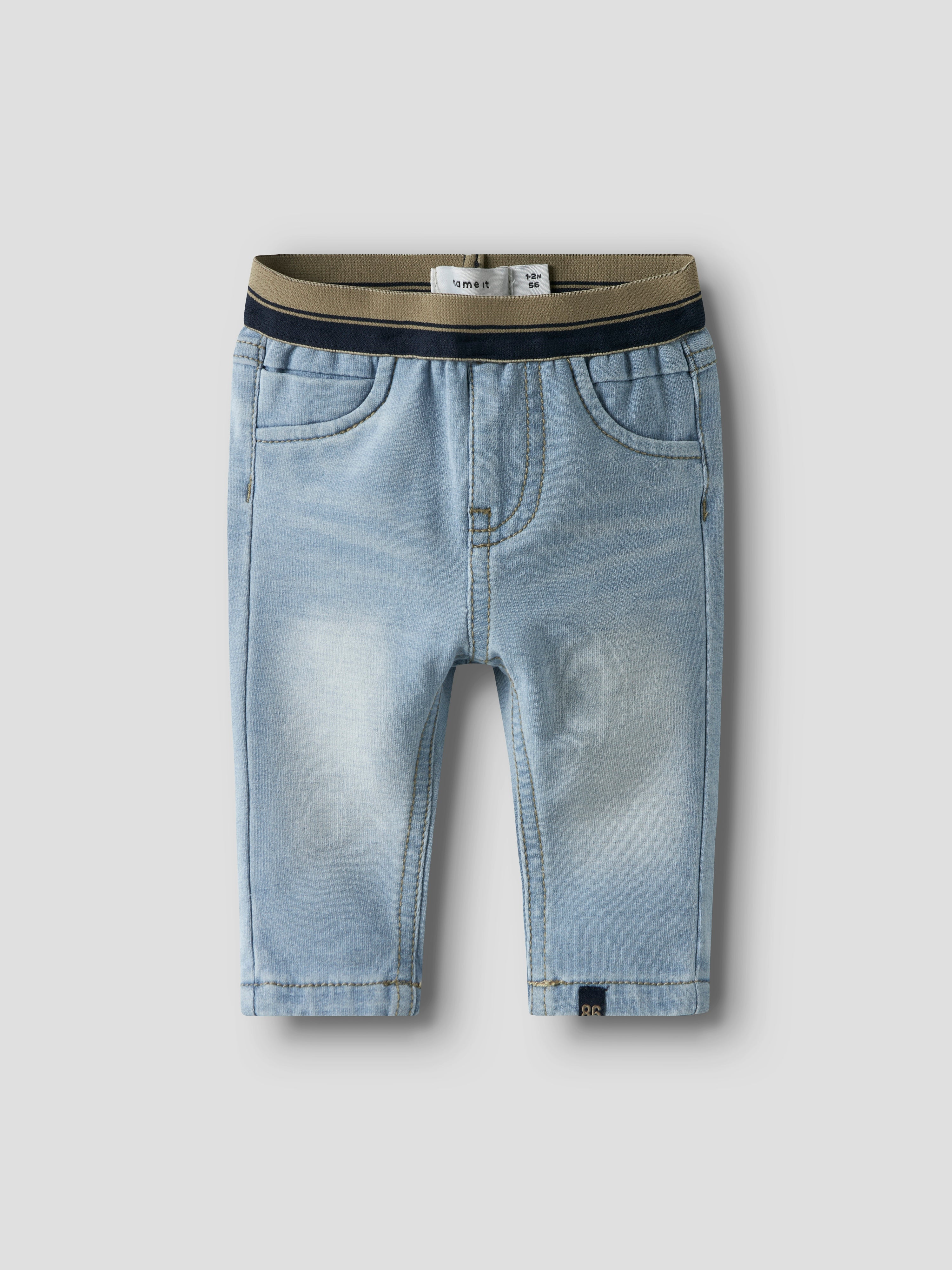 Pantalón Cintura Blue Denim Bebé