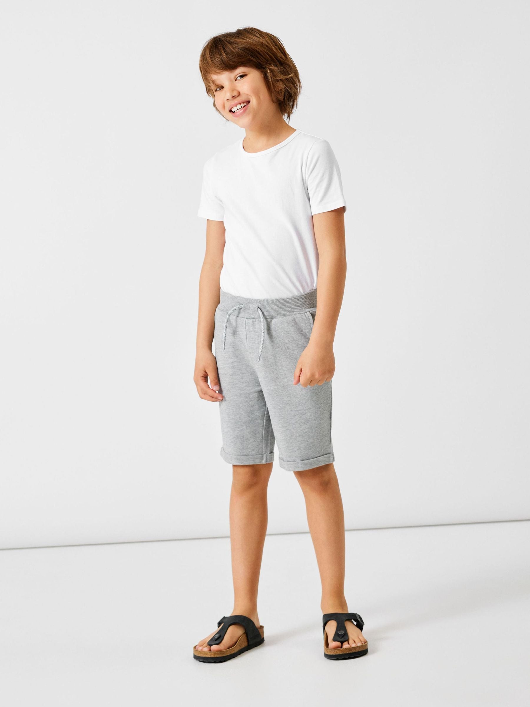Bermuda Algodón Kid Gris