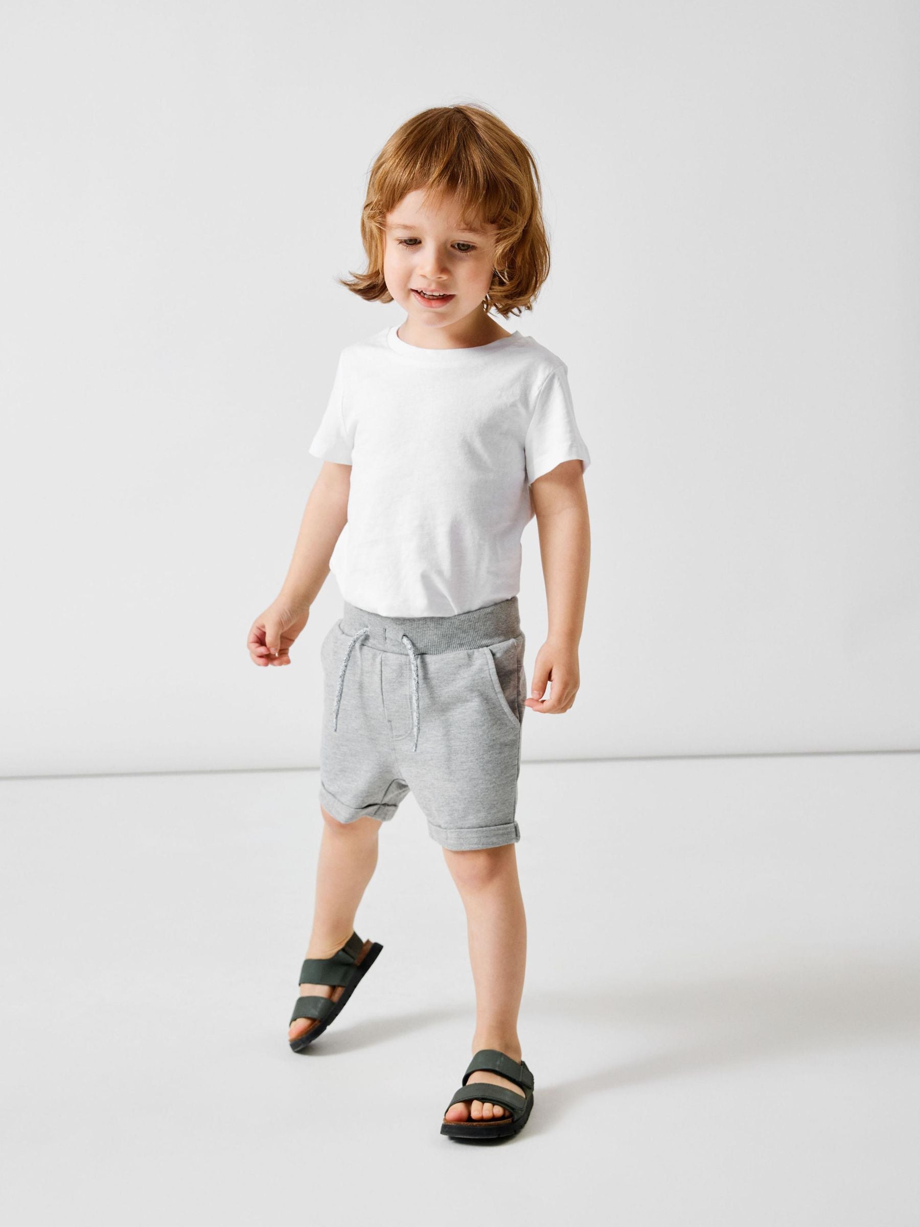Bermuda Algodón Kid Gris