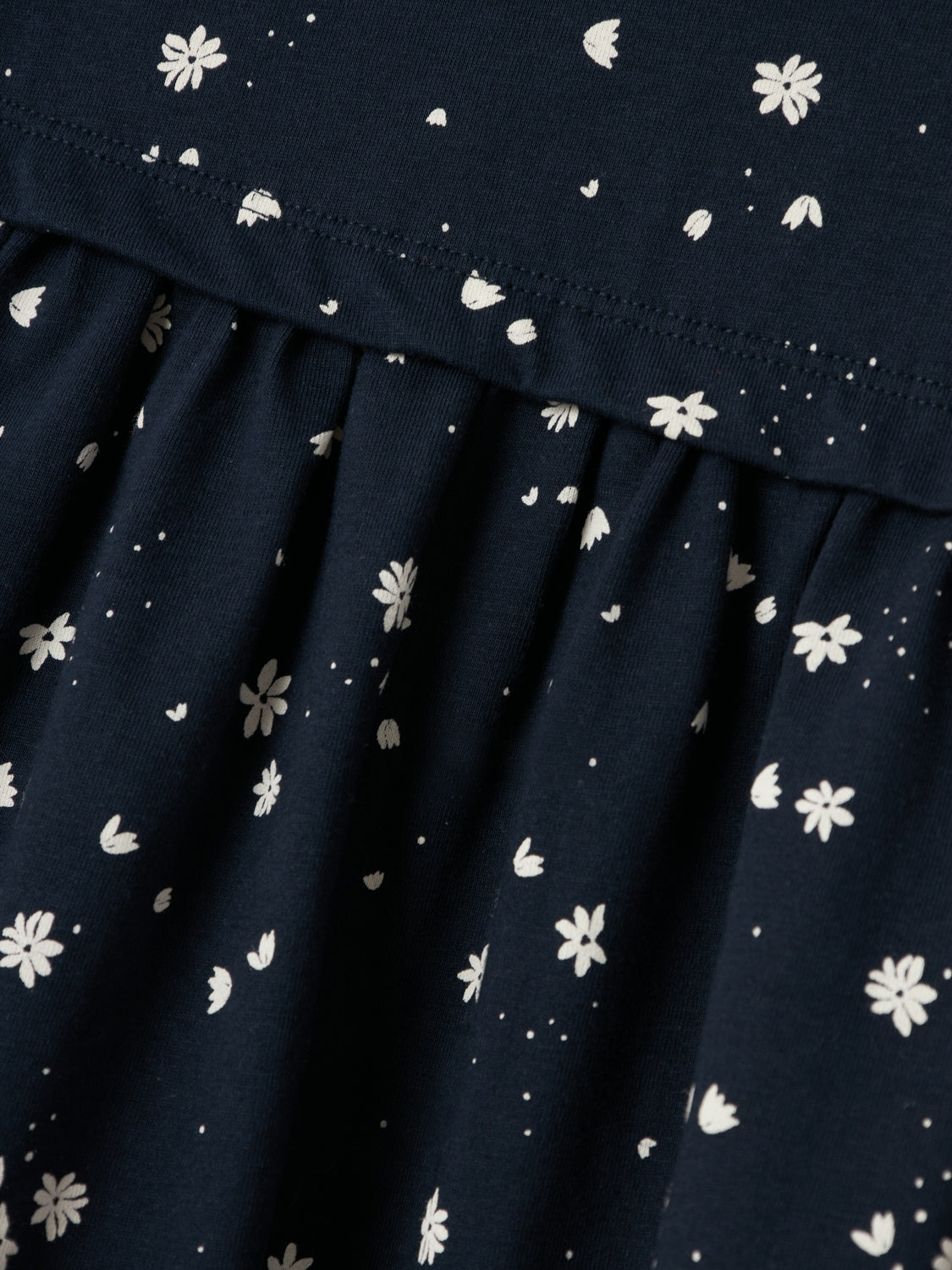 Vestido Volantes Marino