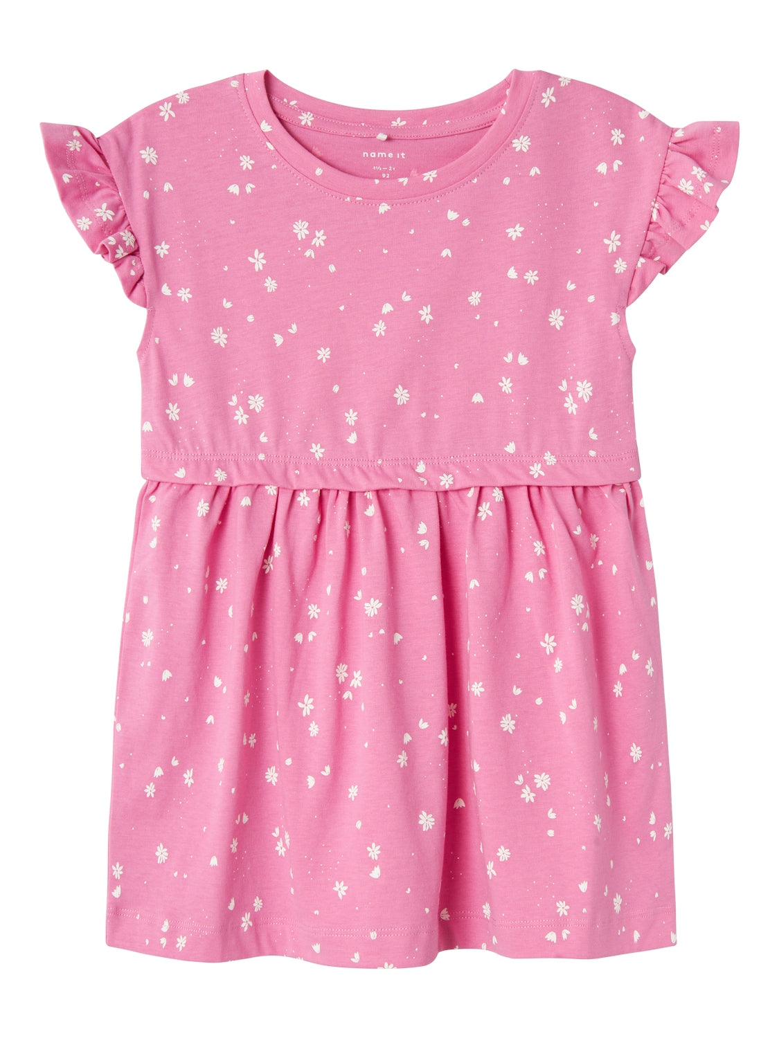 Vestido Volantes Rosa
