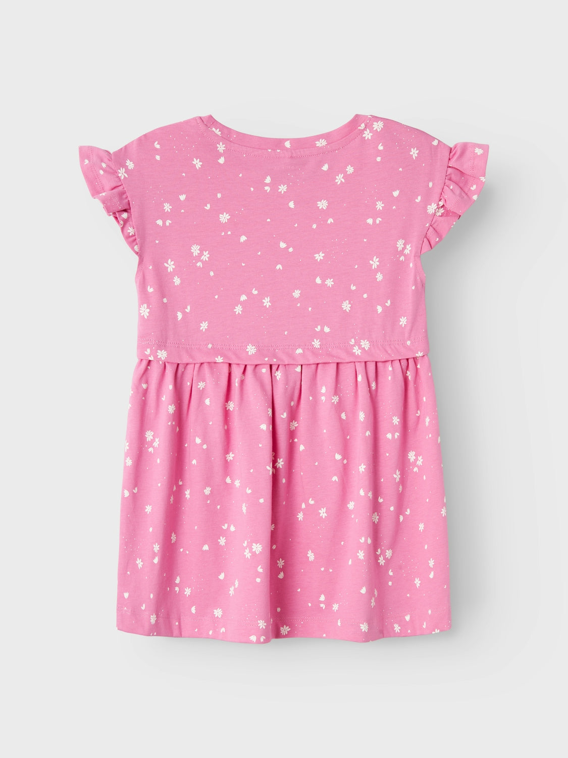 Vestido Volantes Rosa