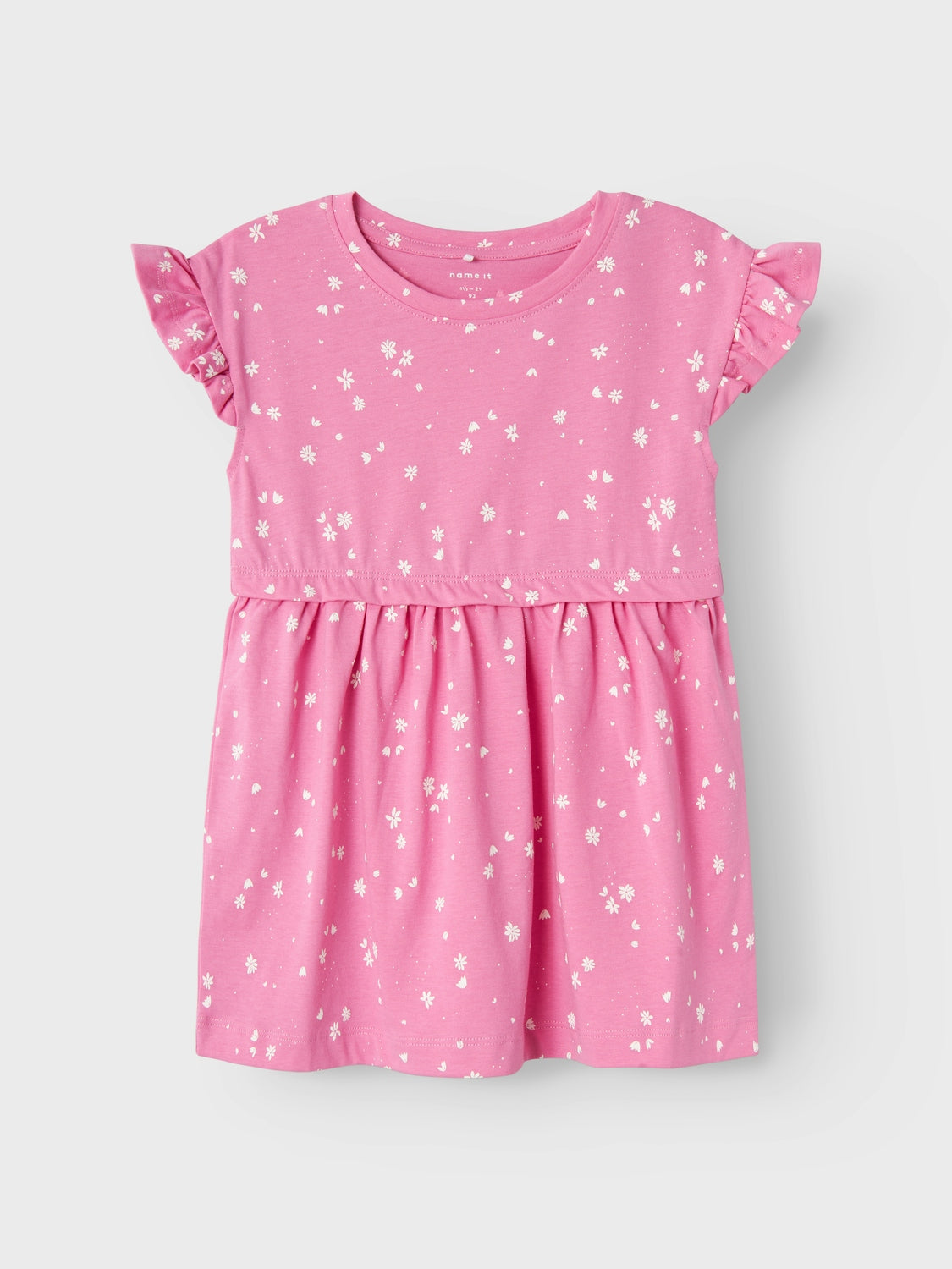 Vestido Volantes Rosa