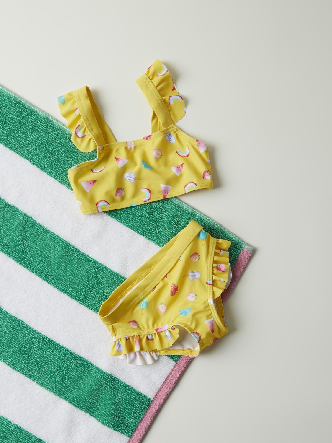 Bikini Amarillo Frutas