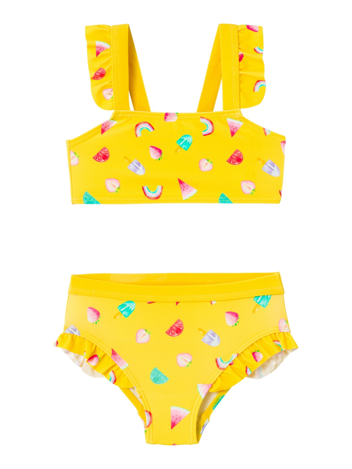 Bikini Amarillo Frutas