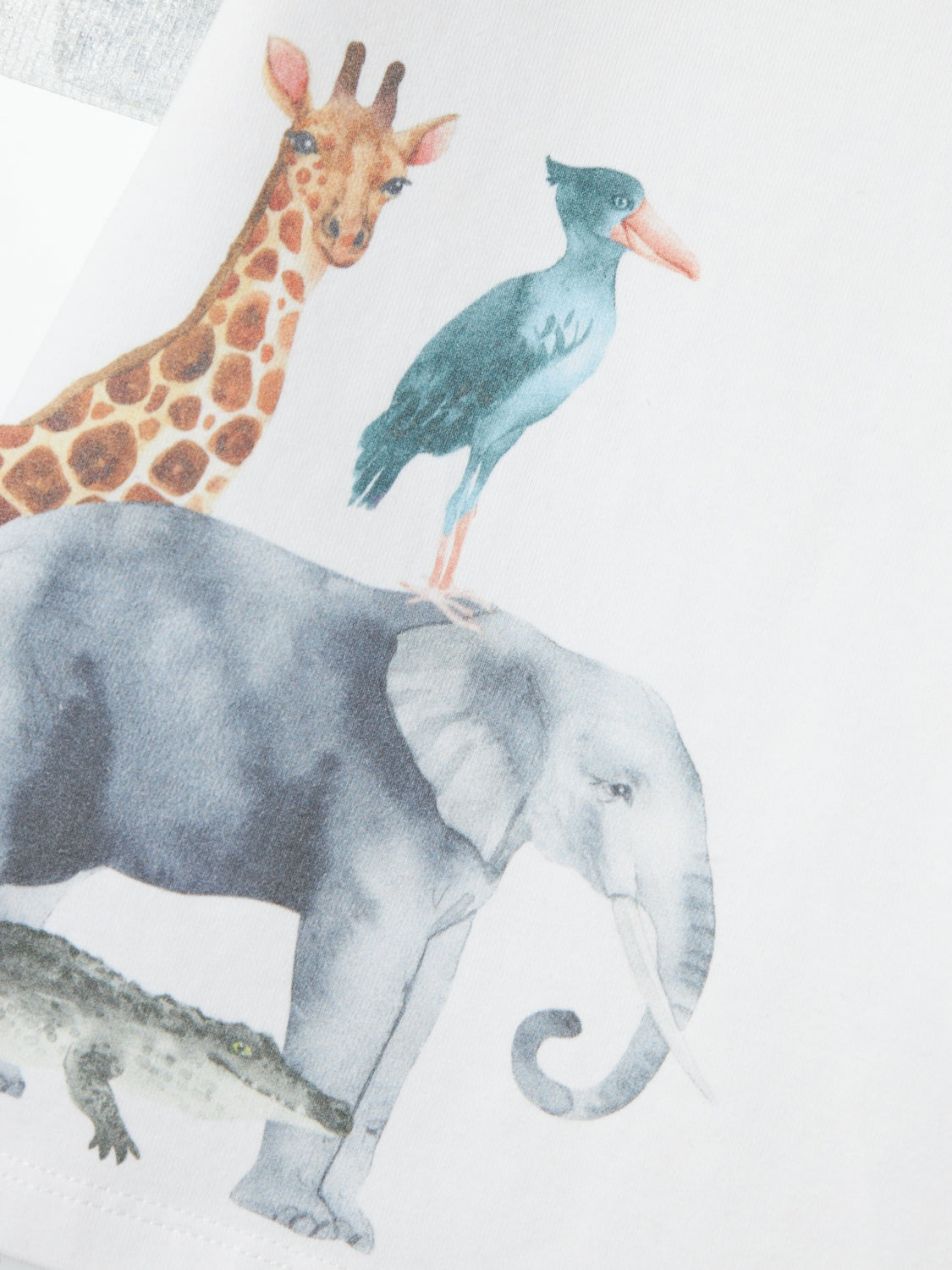 Camiseta Animalitos Blanca