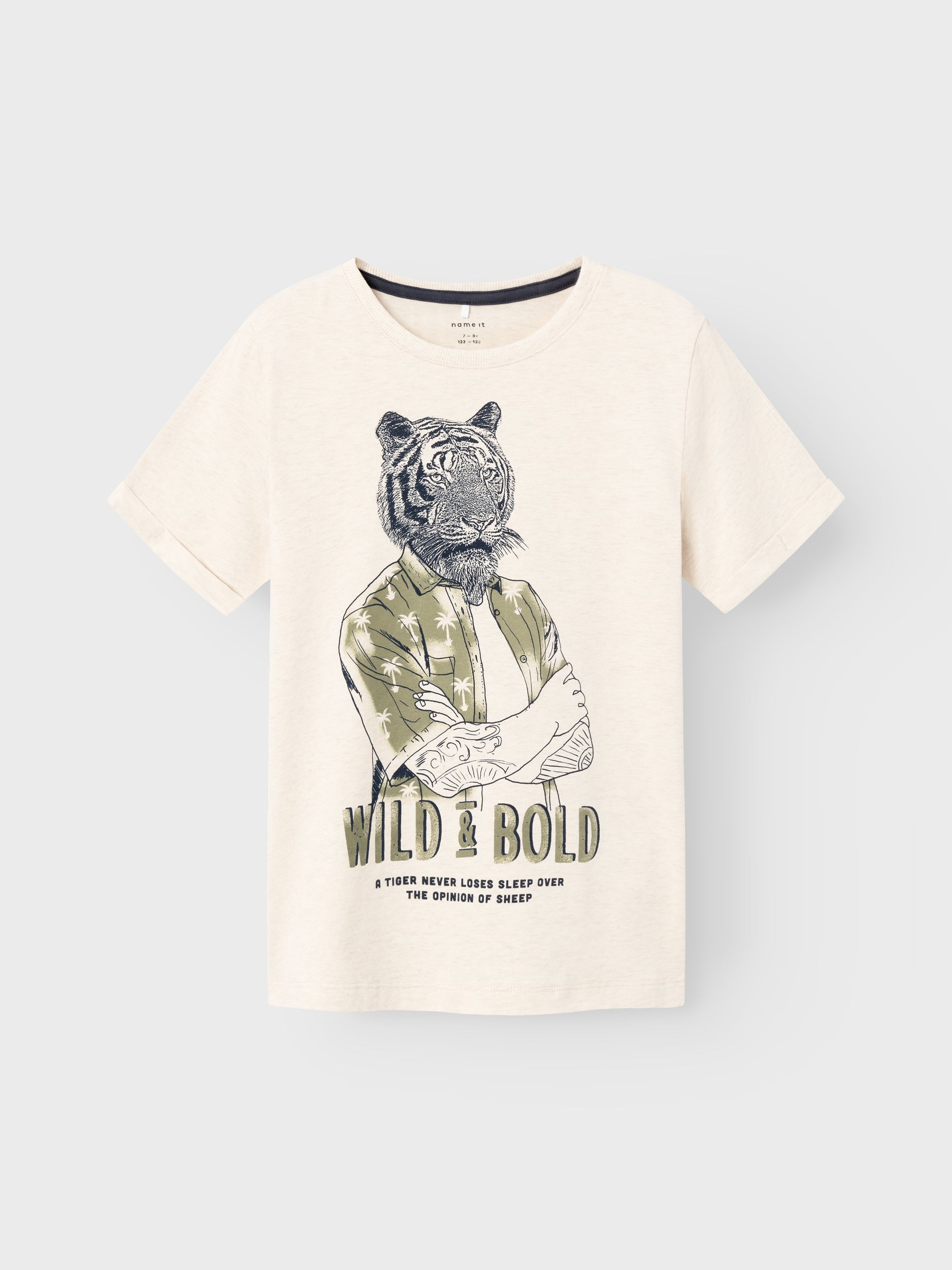 Camiseta Cuerpo Tigre Beige