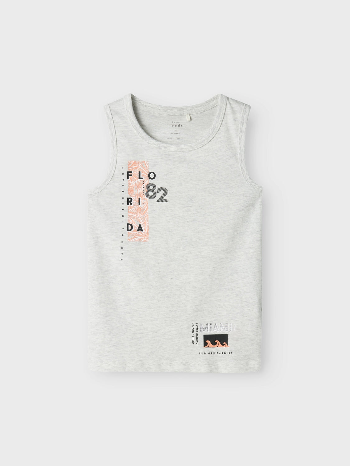 Camiseta Tirantes Florida 82 Gris