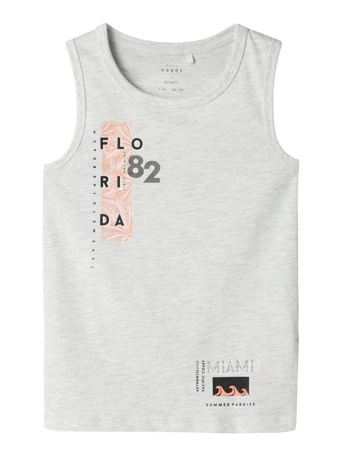 Camiseta Tirantes Florida 82 Gris