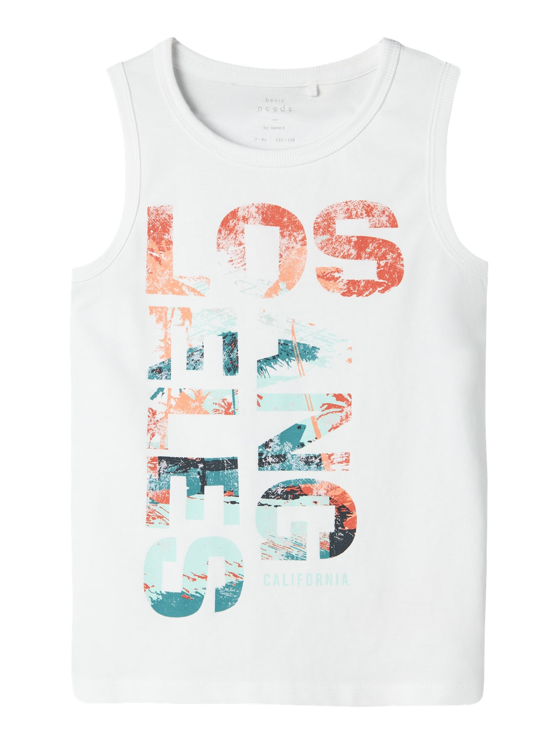 Camiseta Tirantes Los Angeles Blanca