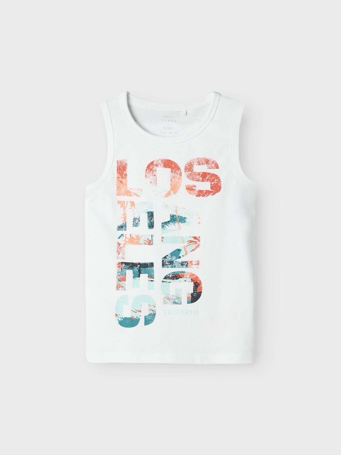 Camiseta Tirantes Los Angeles Blanca