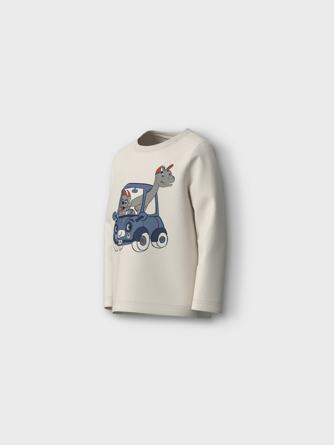 Camiseta Coche Animalitos Blanca