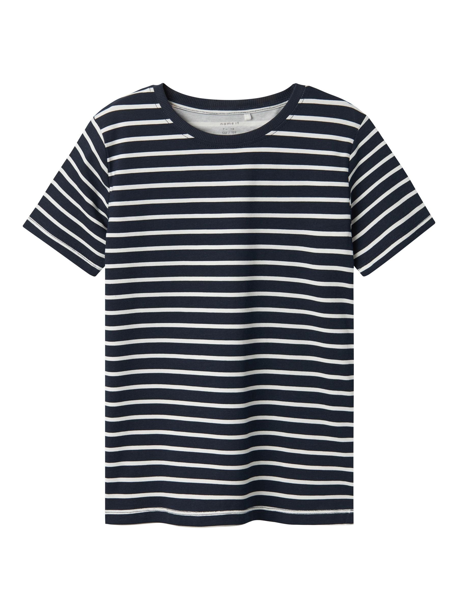 Camiseta Rayas Marino Kid