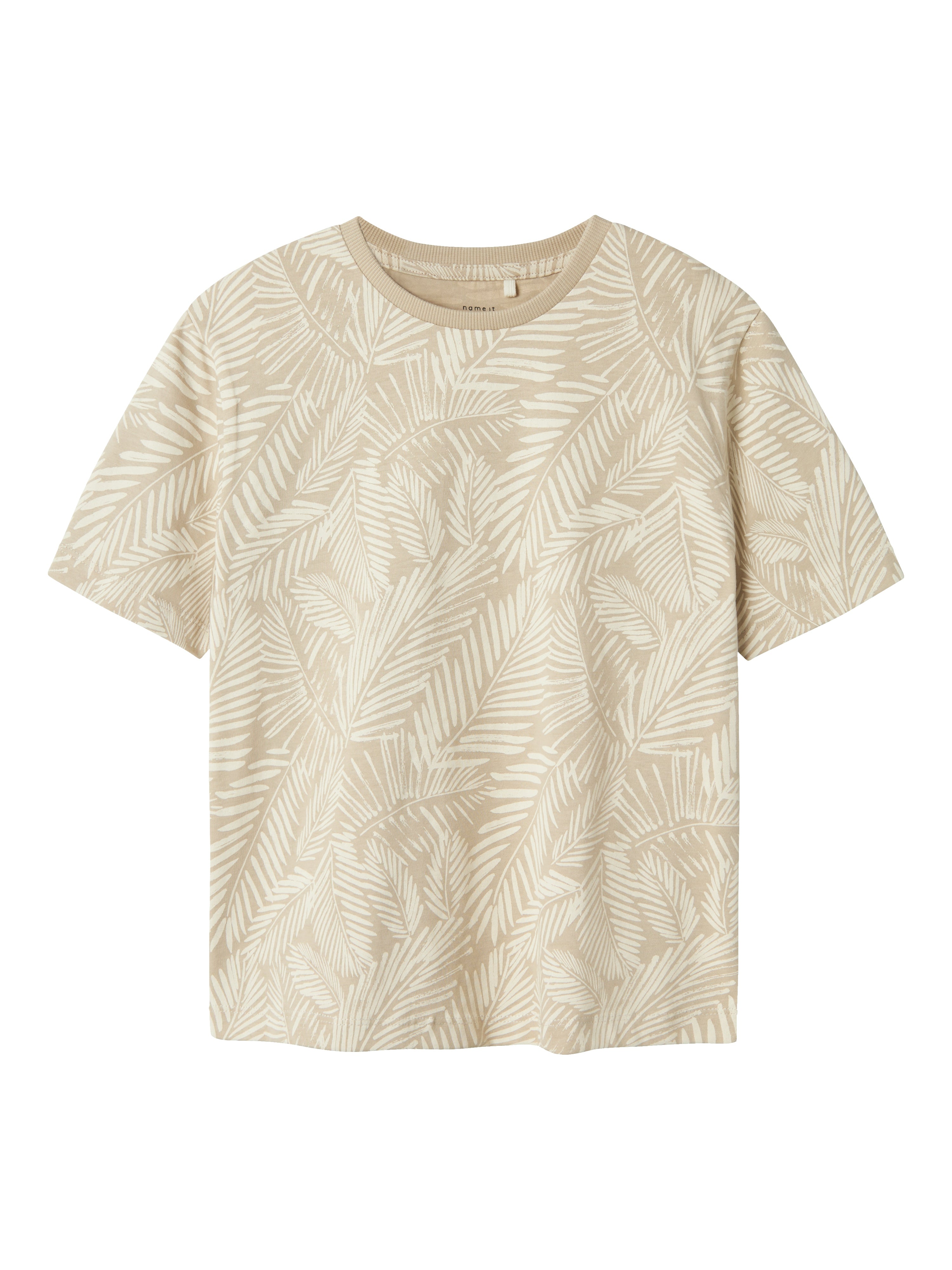 Camiseta Tropical Beige Kid