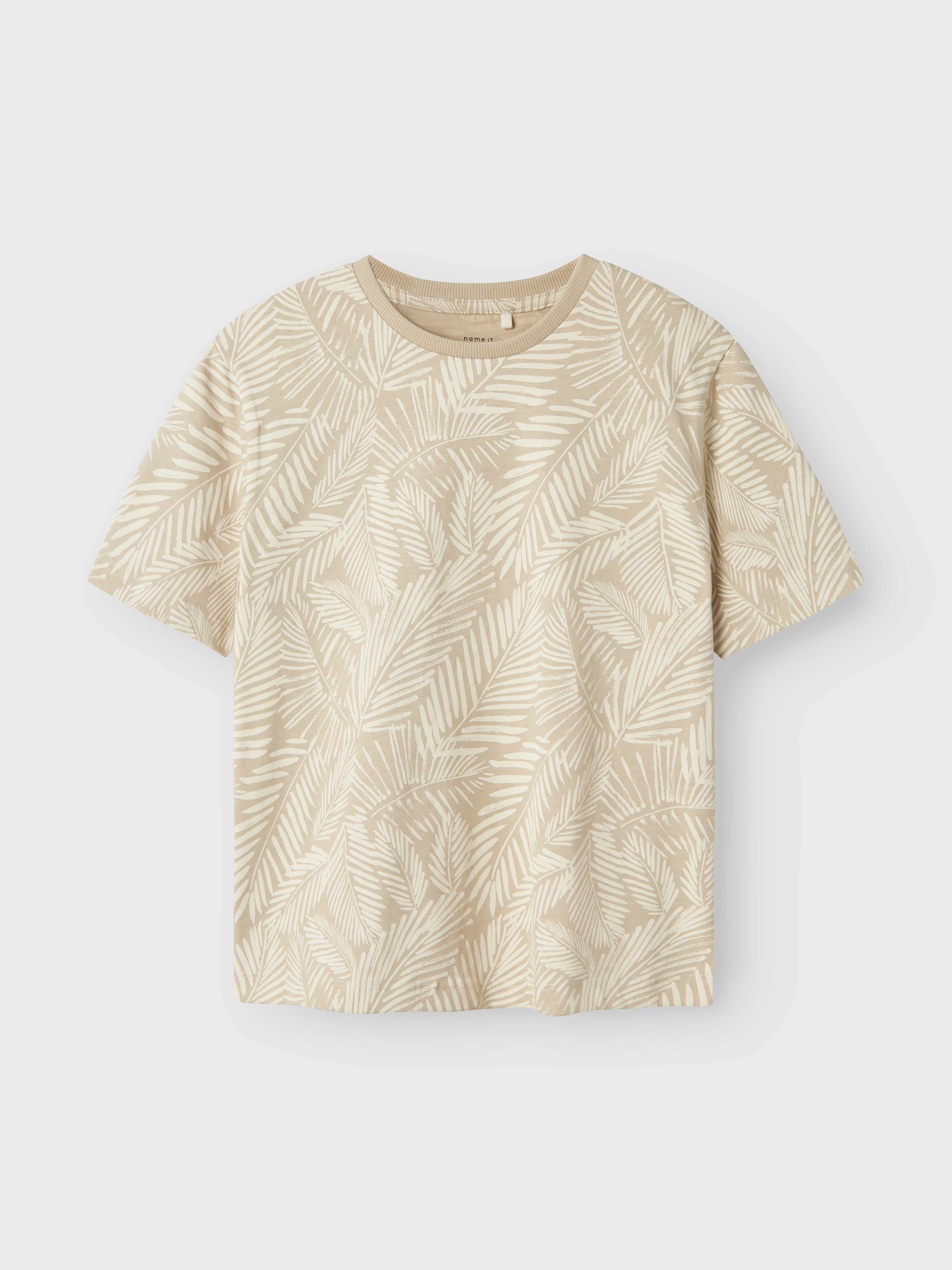 Camiseta Tropical Beige Kid