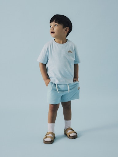 Camiseta Fredey Azul Mini