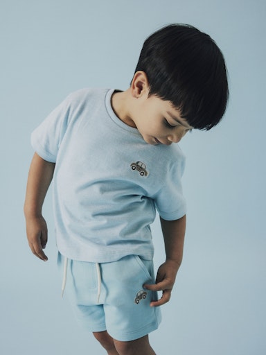 Camiseta Fredey Azul Mini