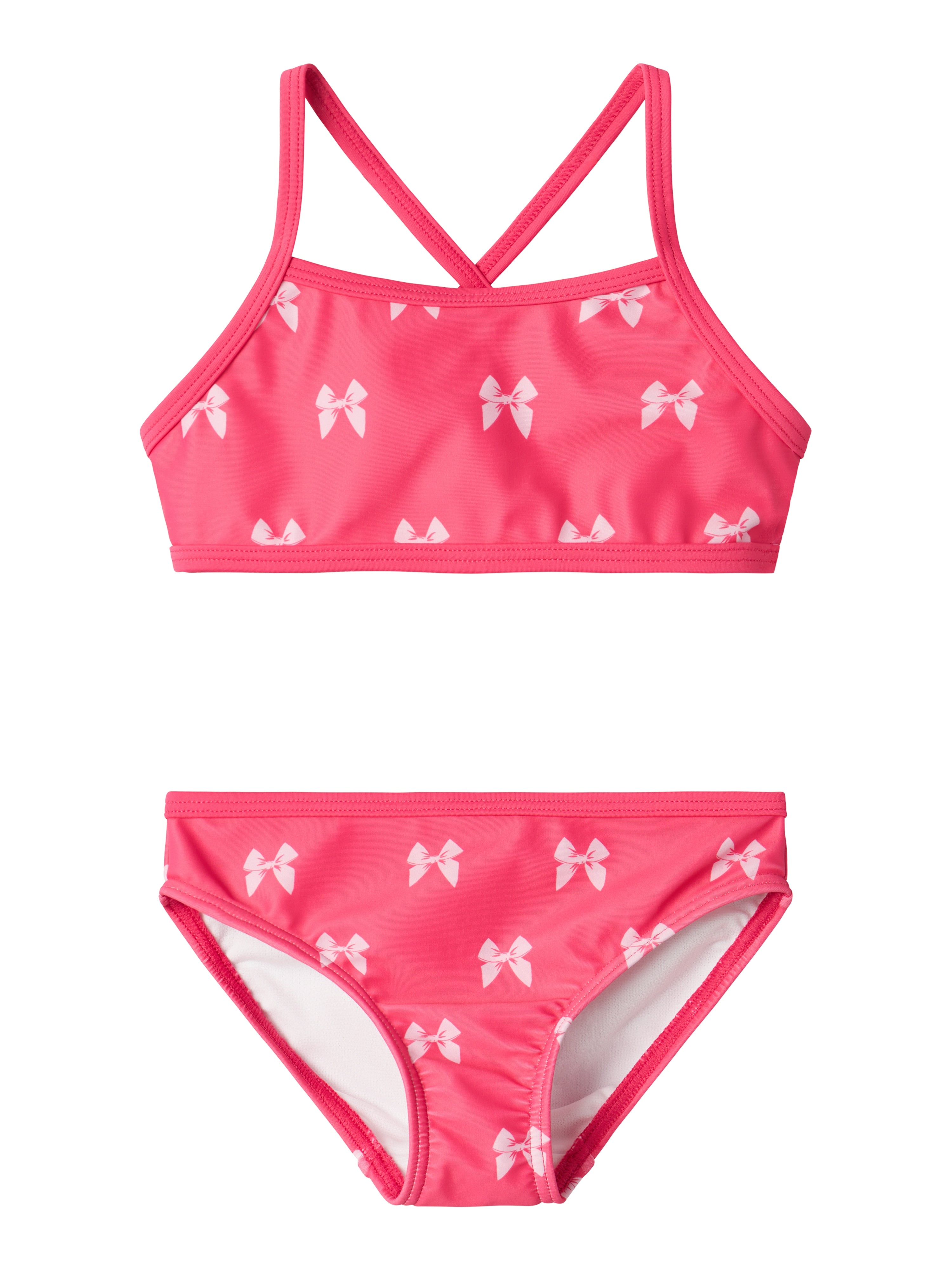 Bikini Rosa Lazos Mini