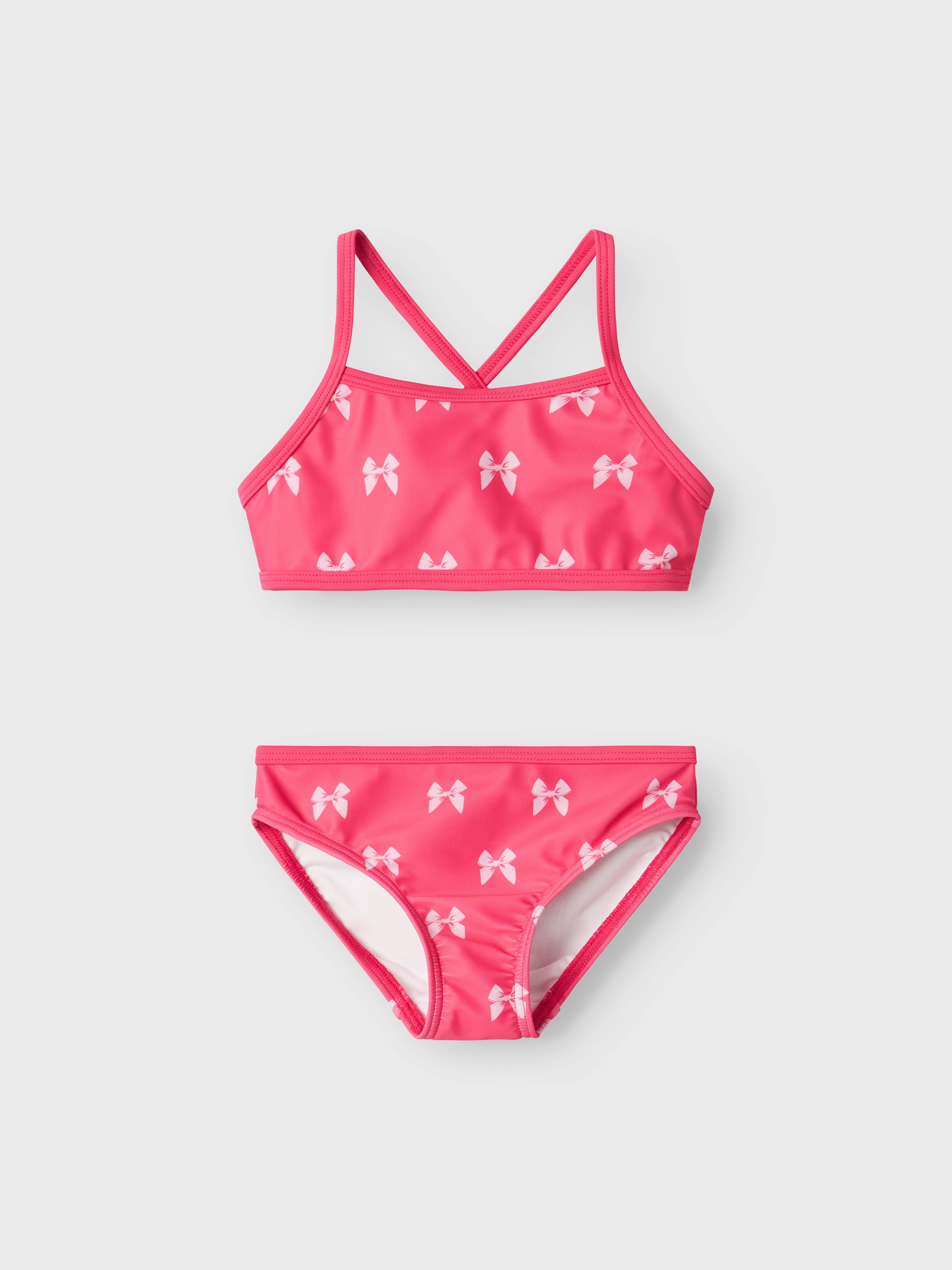 Bikini Rosa Lazos Mini