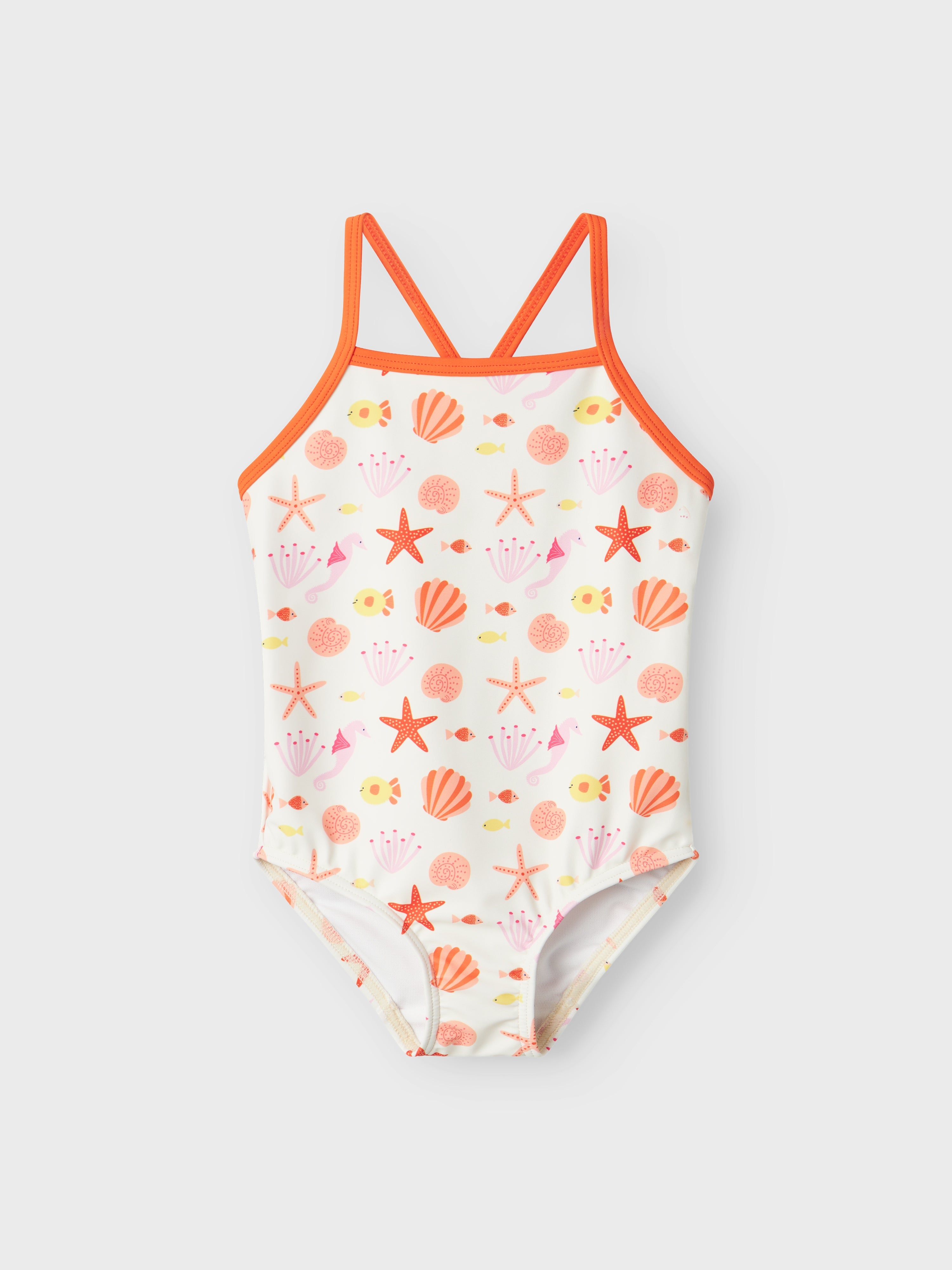Bañador Conchas Crudo Mini